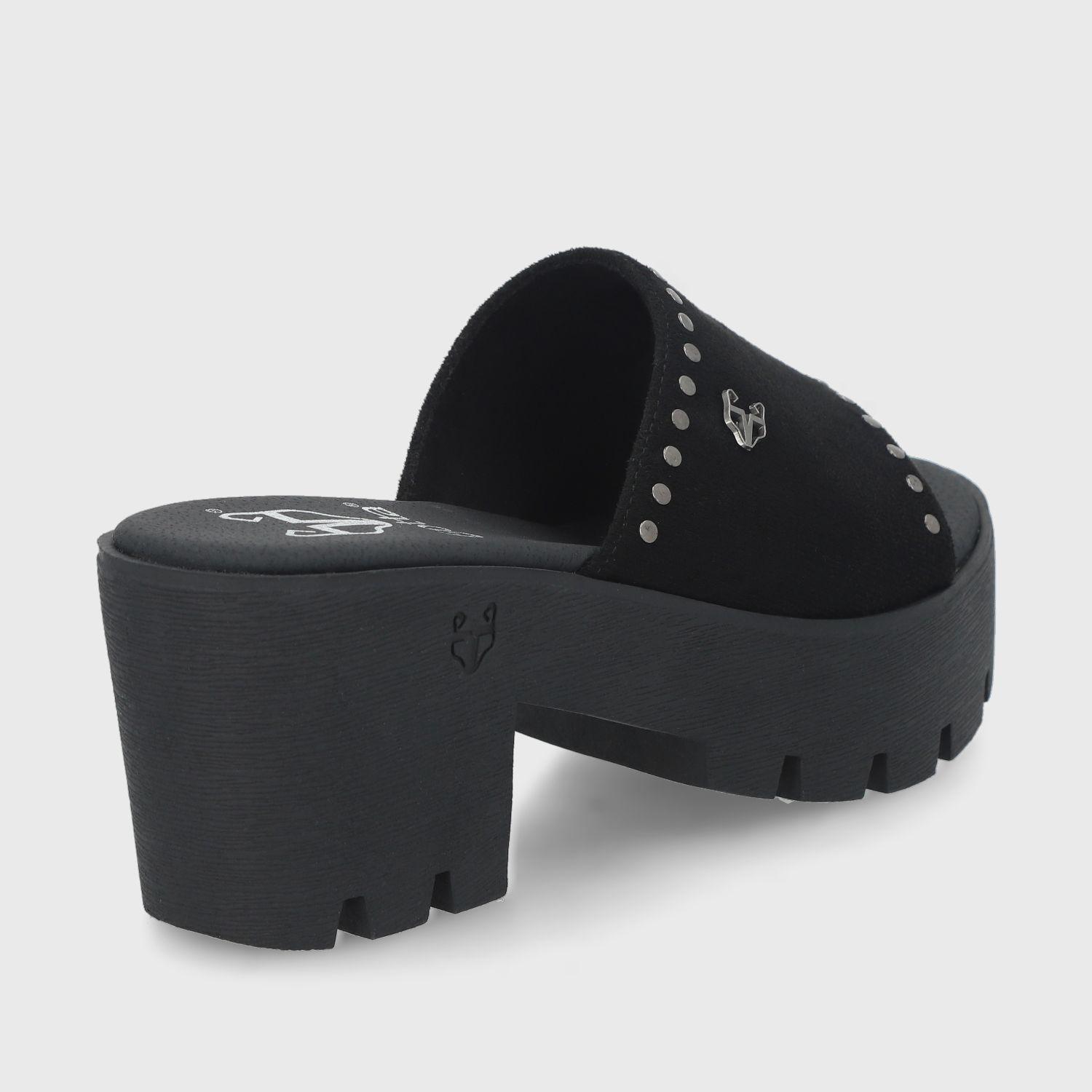 Sandalia Negra Mujer 43022 Gotta-4