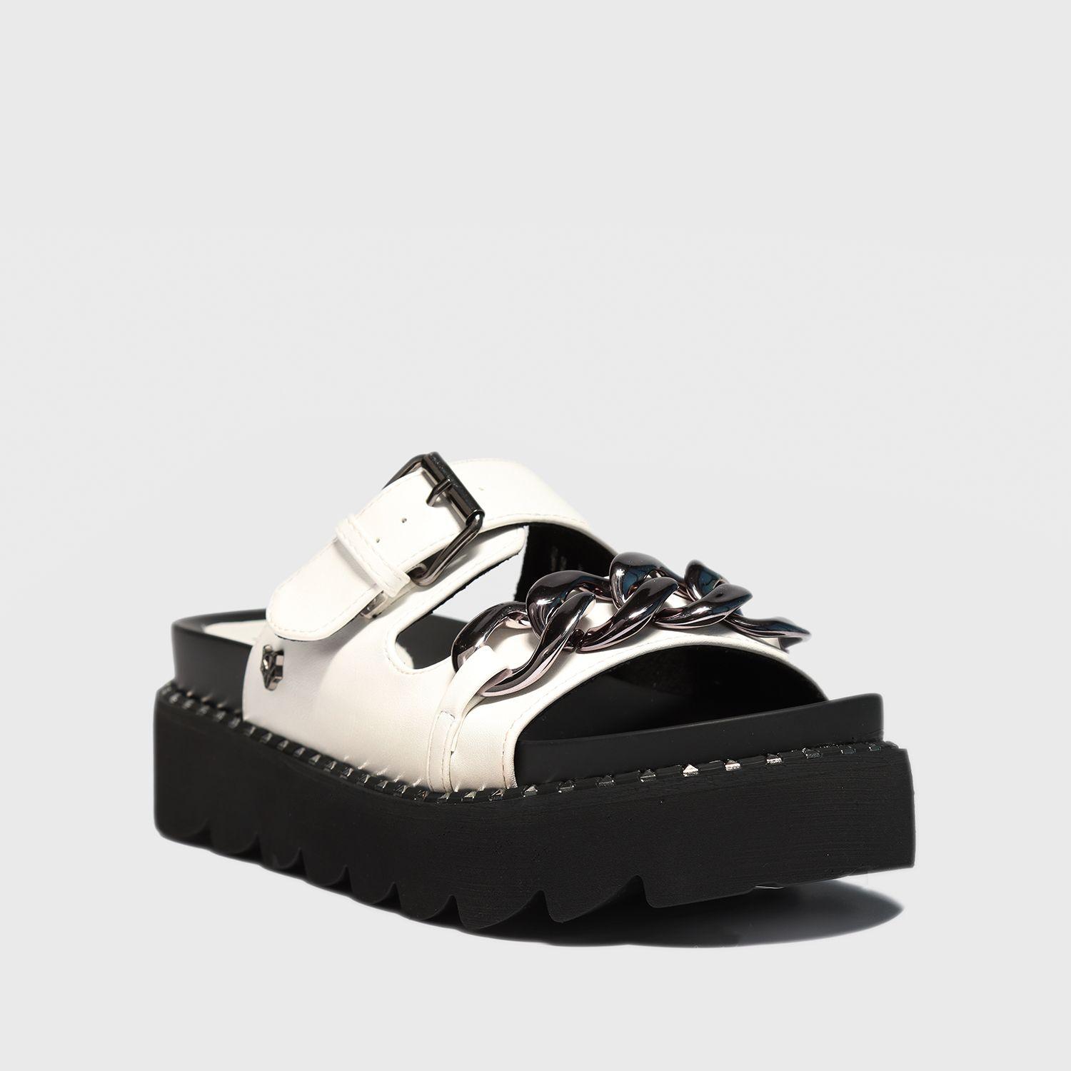 Sandalia Plataforma Blanca Mujer 15737 Gotta-1