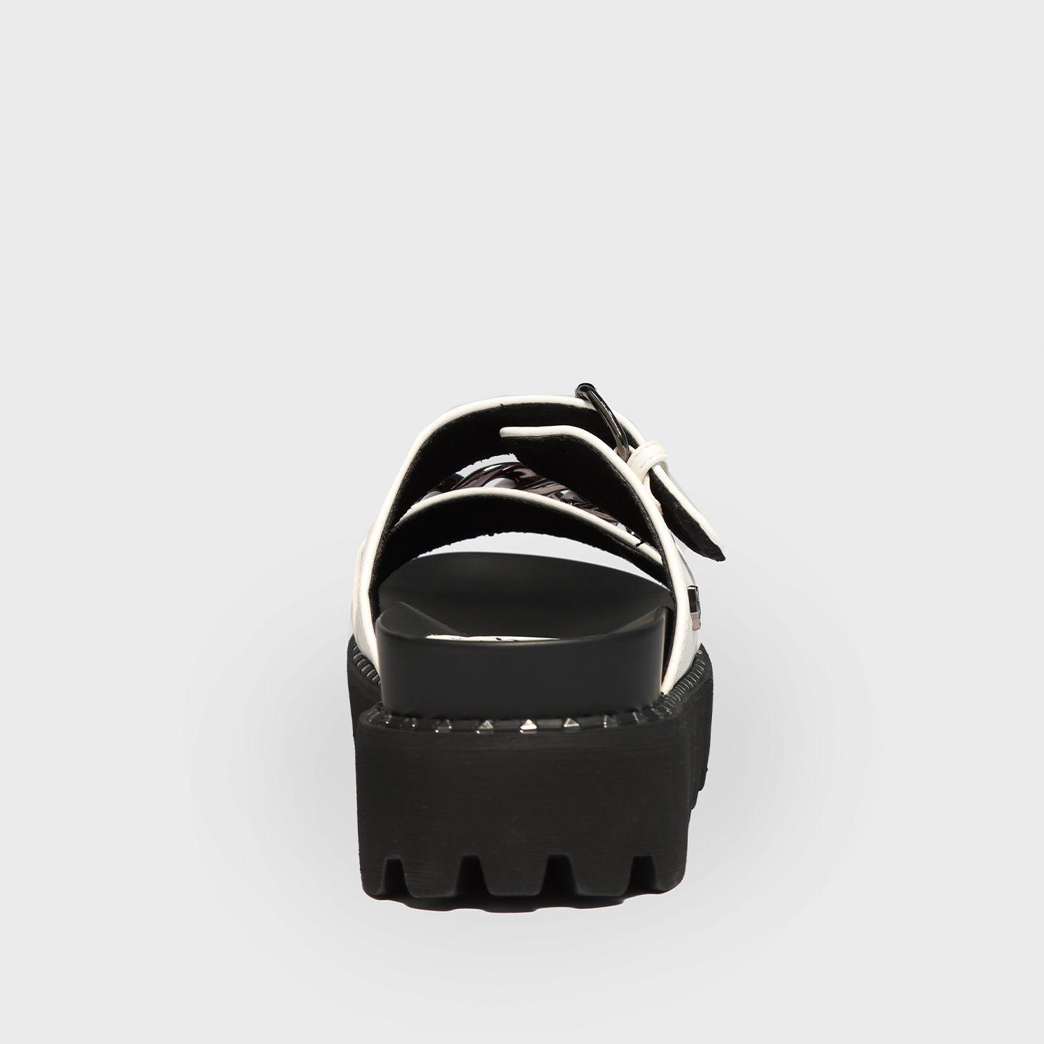 Sandalia Plataforma Blanca Mujer 15737 Gotta-4