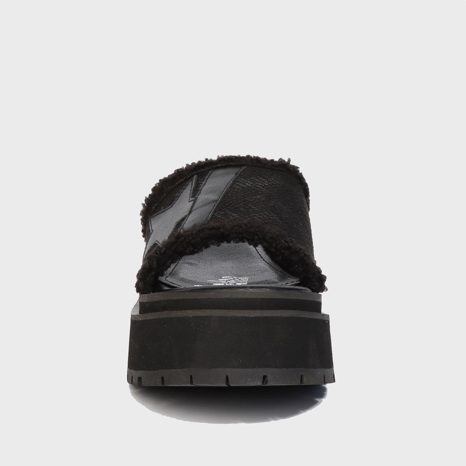 Sandalia Plataforma Negra Mujer 25090 Gotta-2