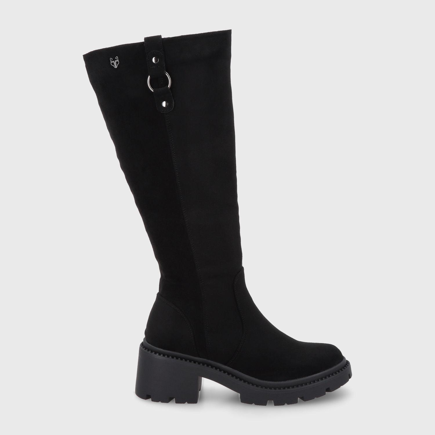 Bota Taco Negra Mujer 45748 Gotta-0