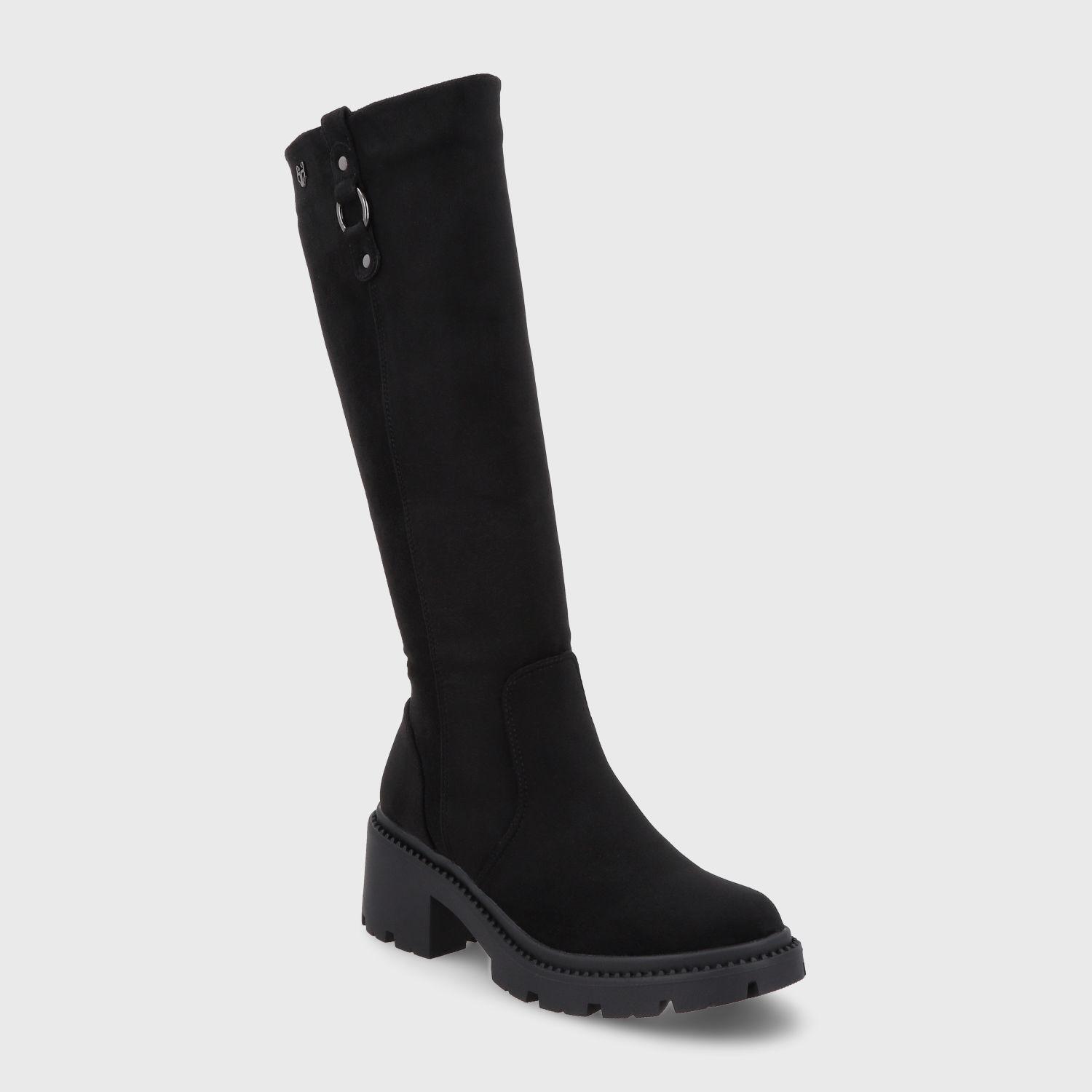 Bota Taco Negra Mujer 45748 Gotta-1