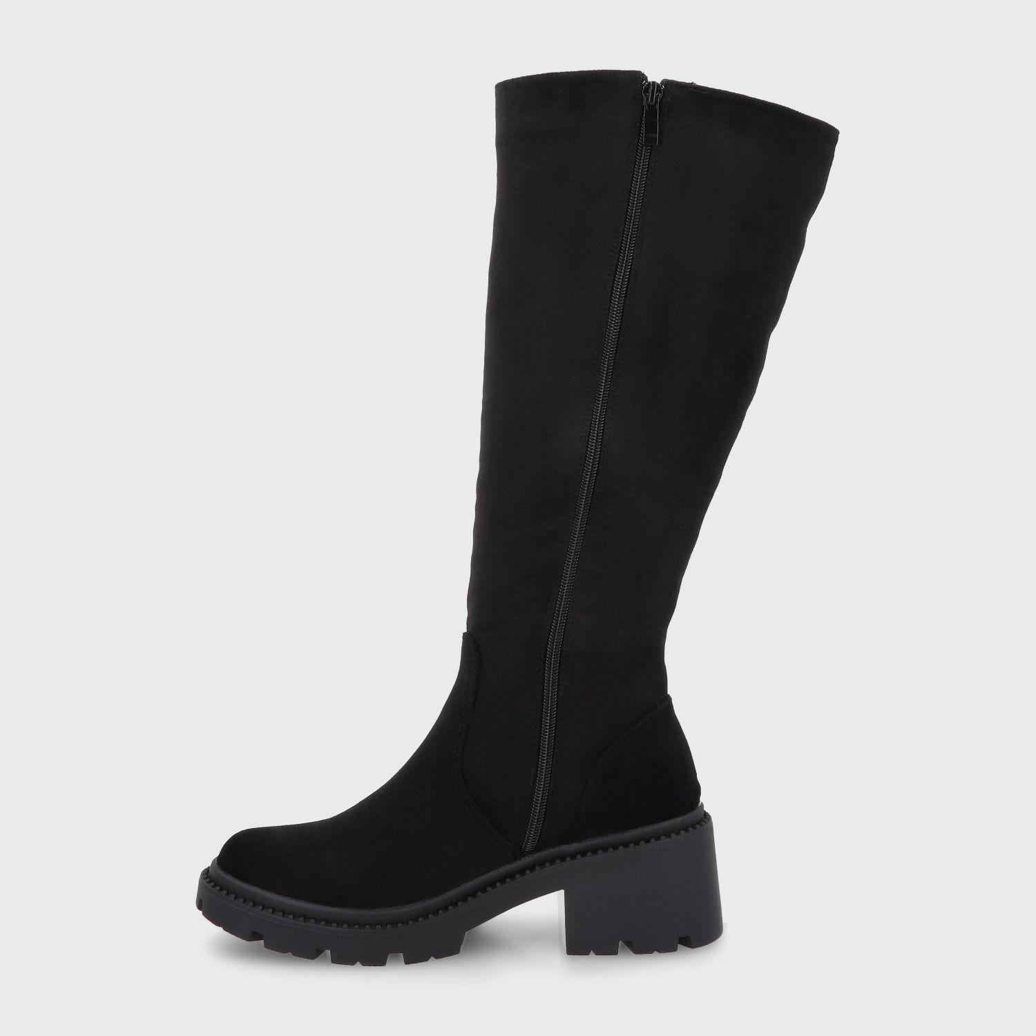 Bota Taco Negra Mujer 45748 Gotta-3