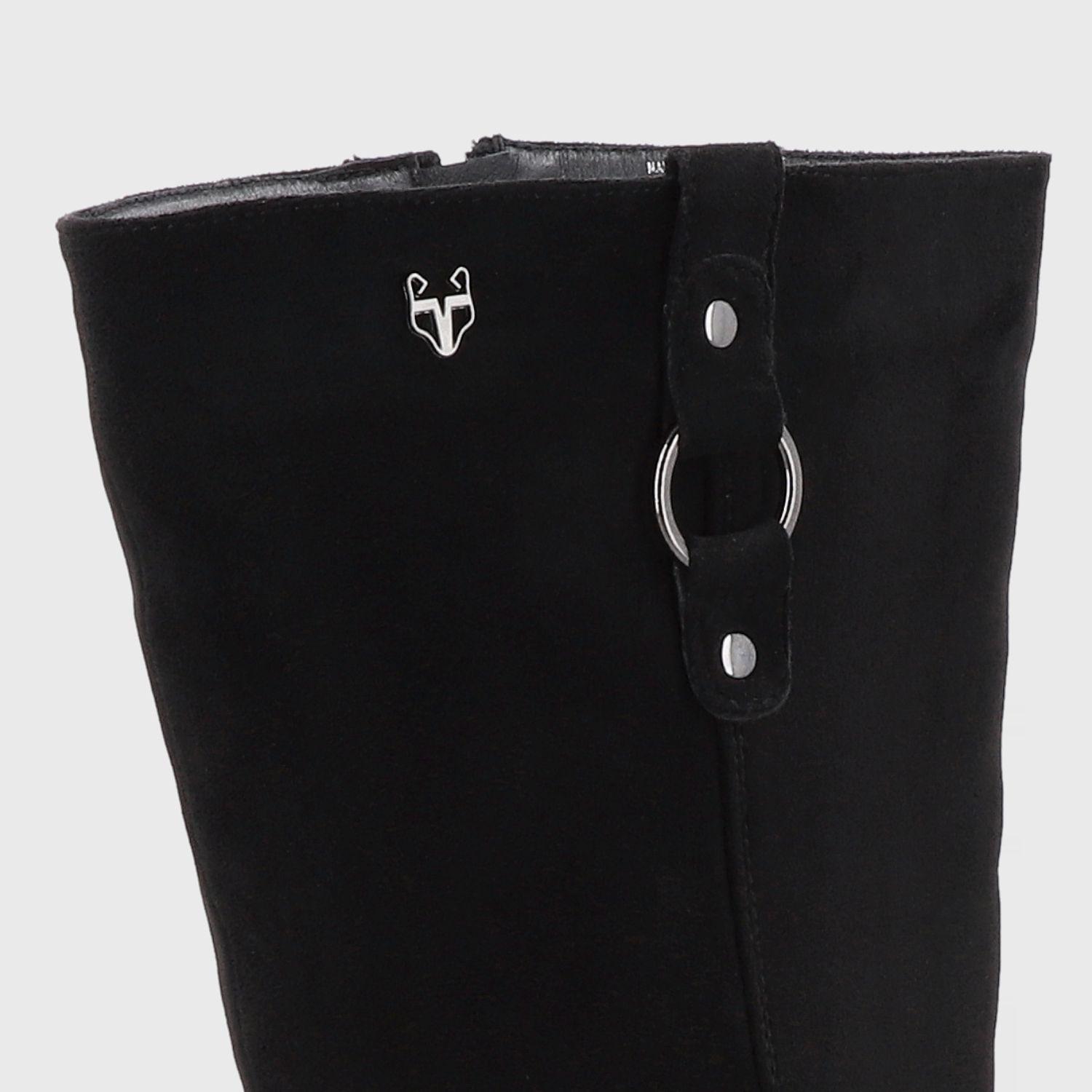 Bota Taco Negra Mujer 45748 Gotta-5