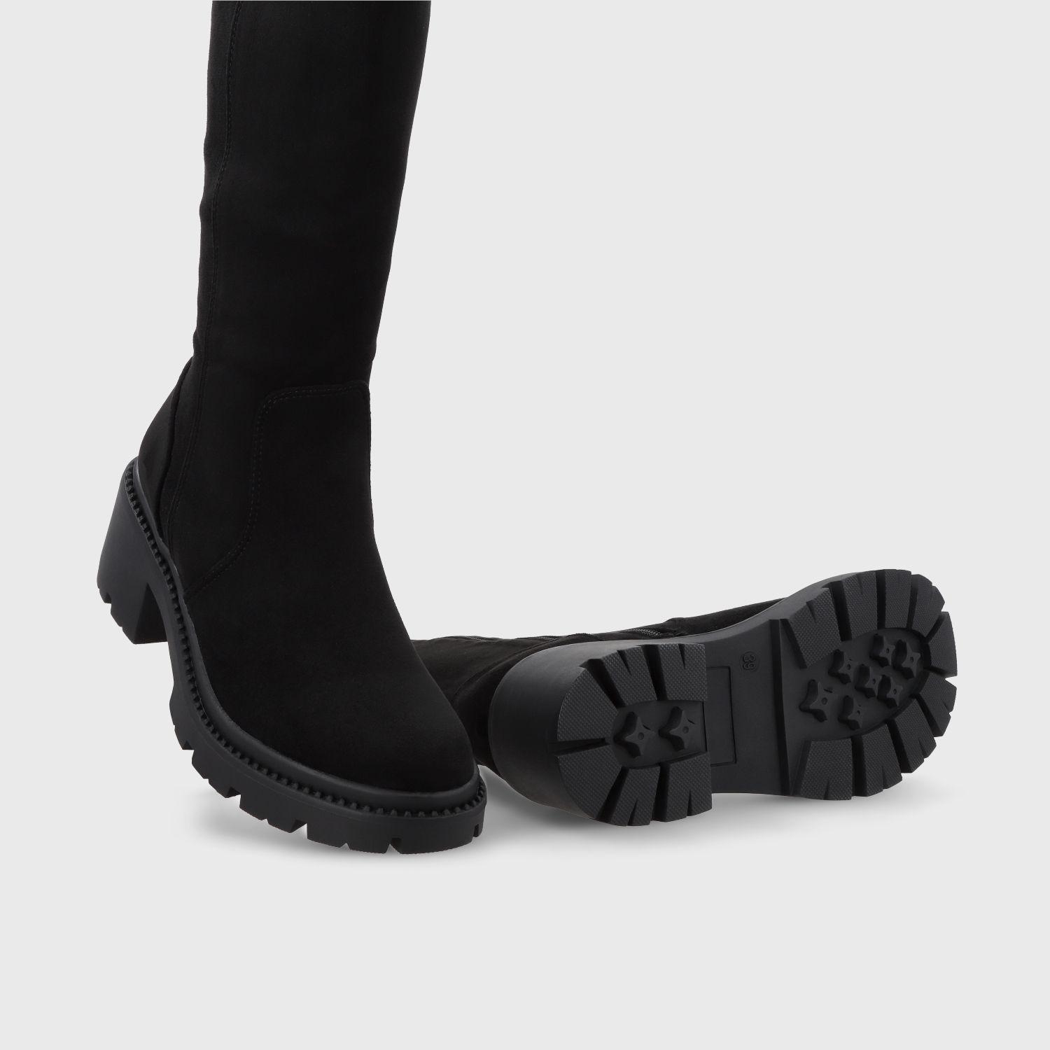 Bota Taco Negra Mujer 45748 Gotta-6