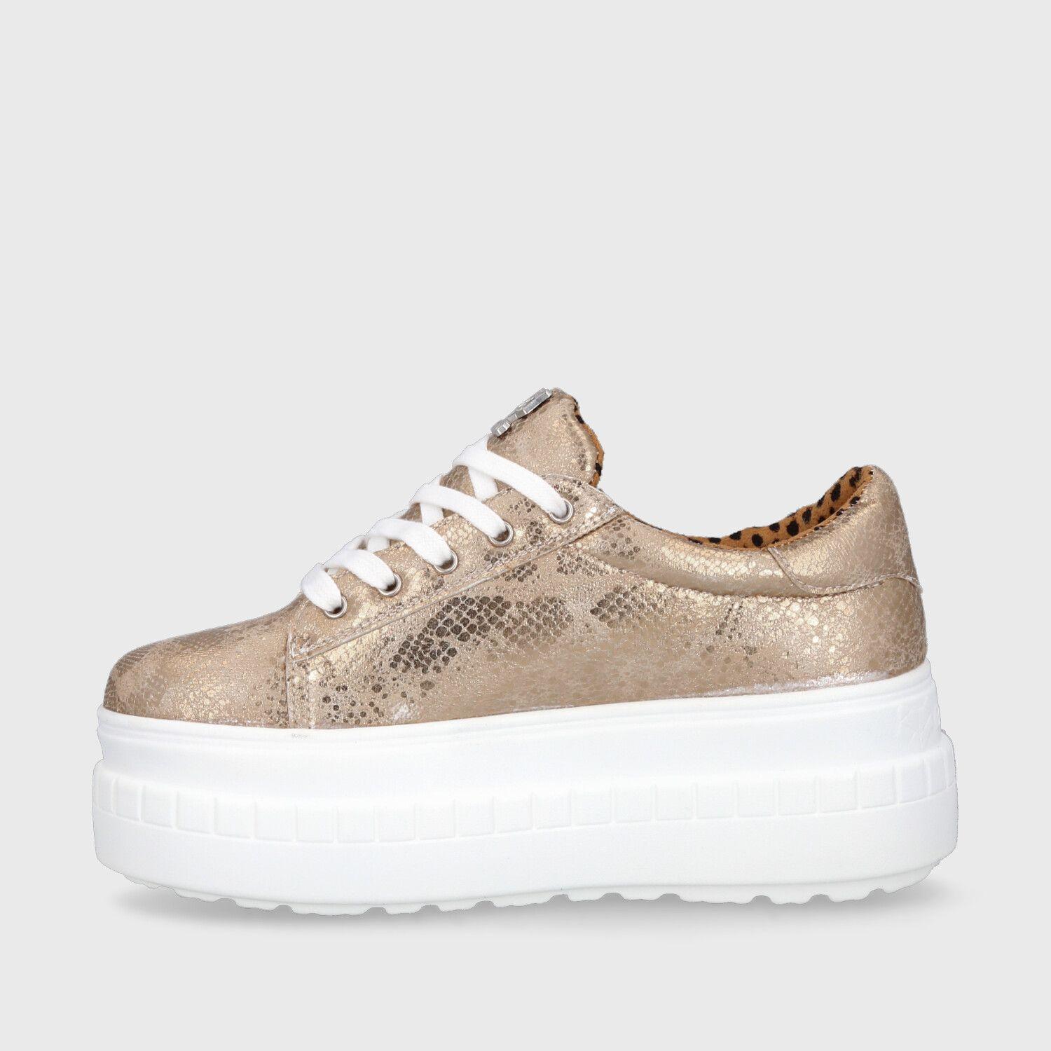 Zapatilla Dorada Mujer 13261 Gotta-3