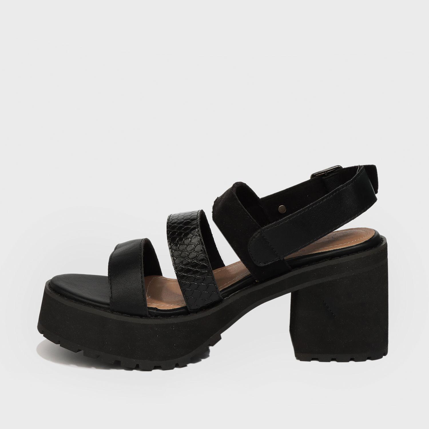 Sandalia Negra Mujer 25794 Gotta-3