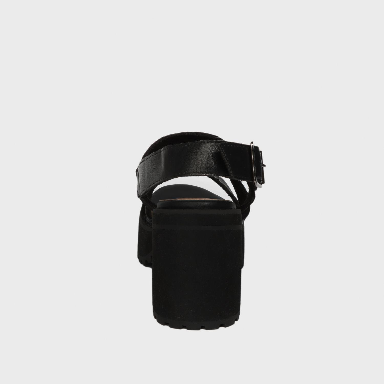 Sandalia Negra Mujer 25794 Gotta-4