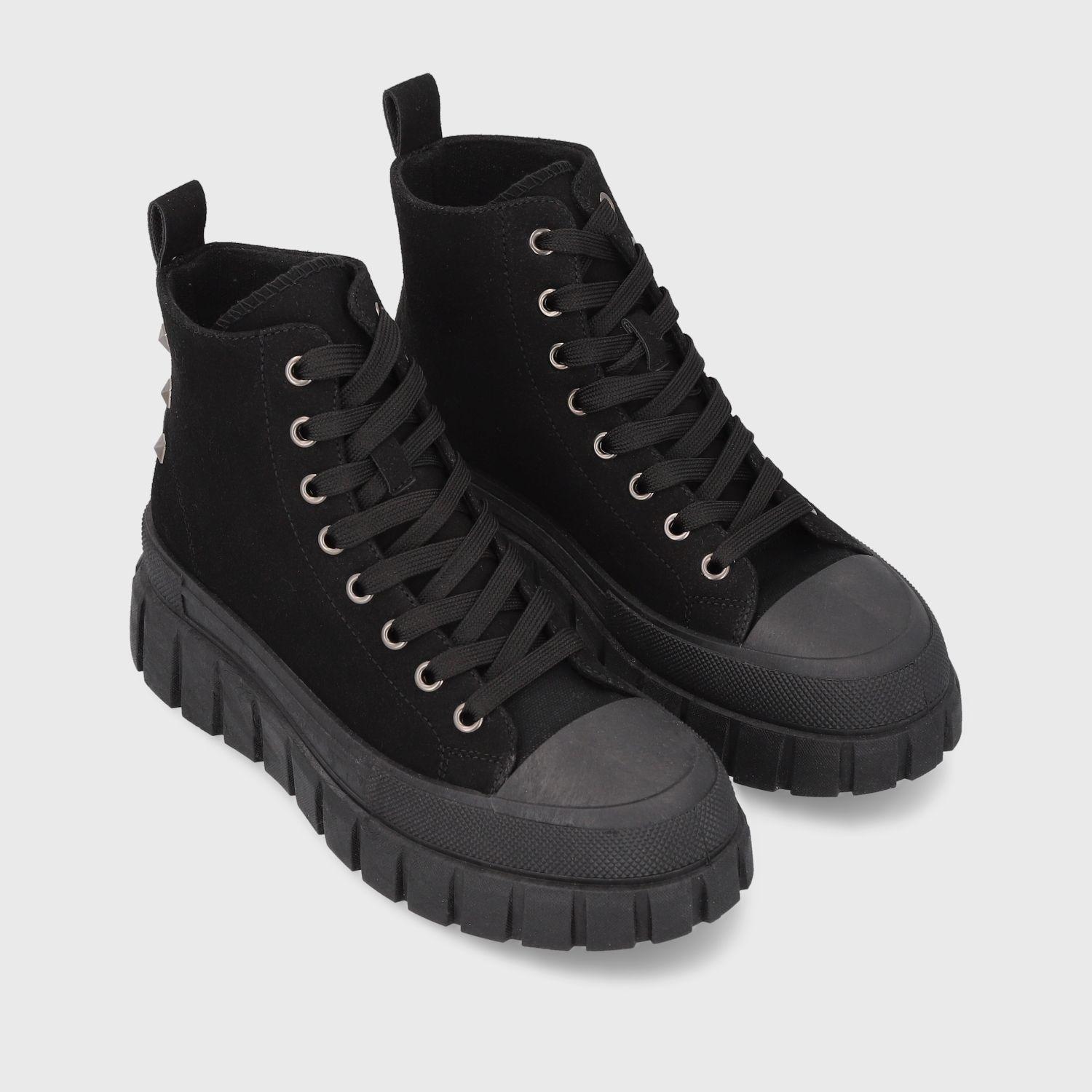 Zapatilla Negra Mujer 38522 Gotta-2