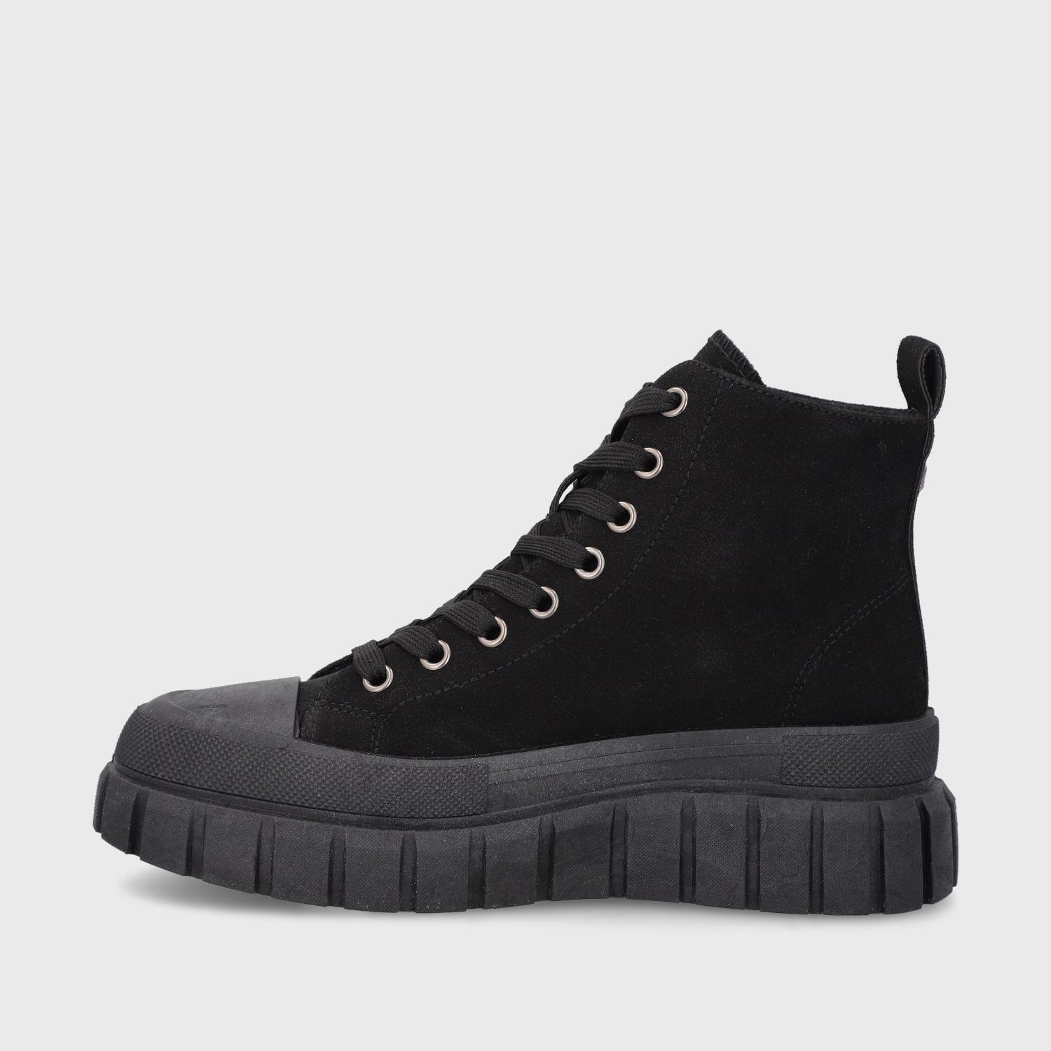 Zapatilla Negra Mujer 38522 Gotta-3