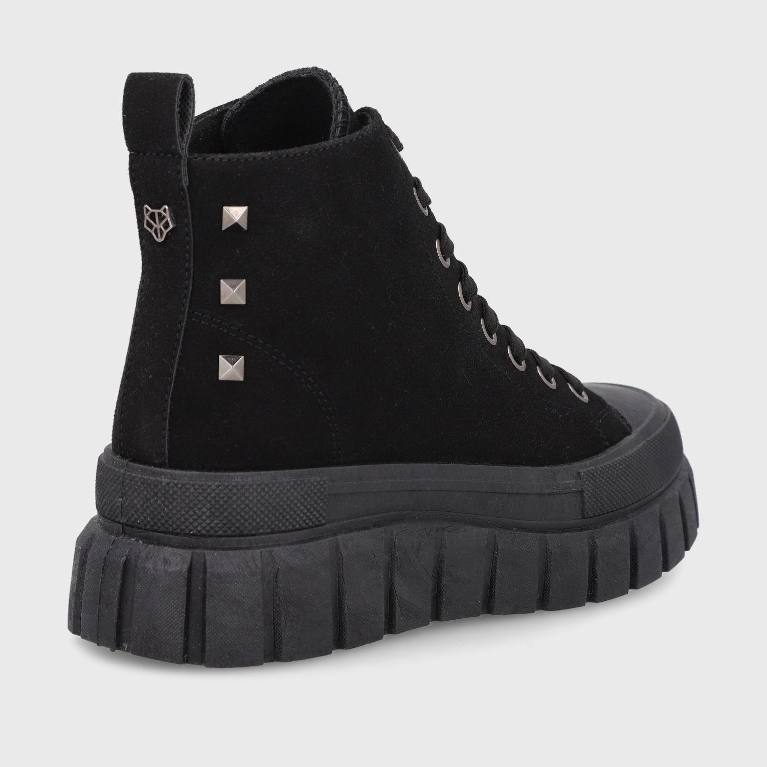Zapatilla Negra Mujer 38522 Gotta-4