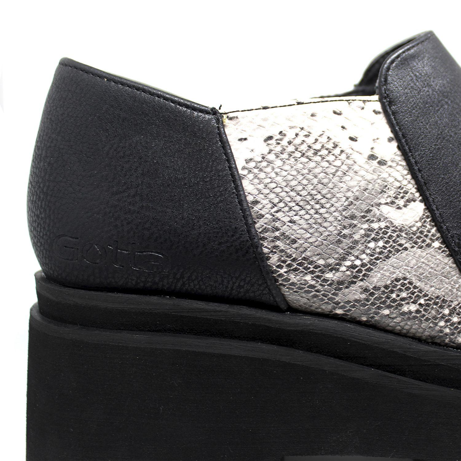 Zapato Negro Mujer 15083 Gotta-5