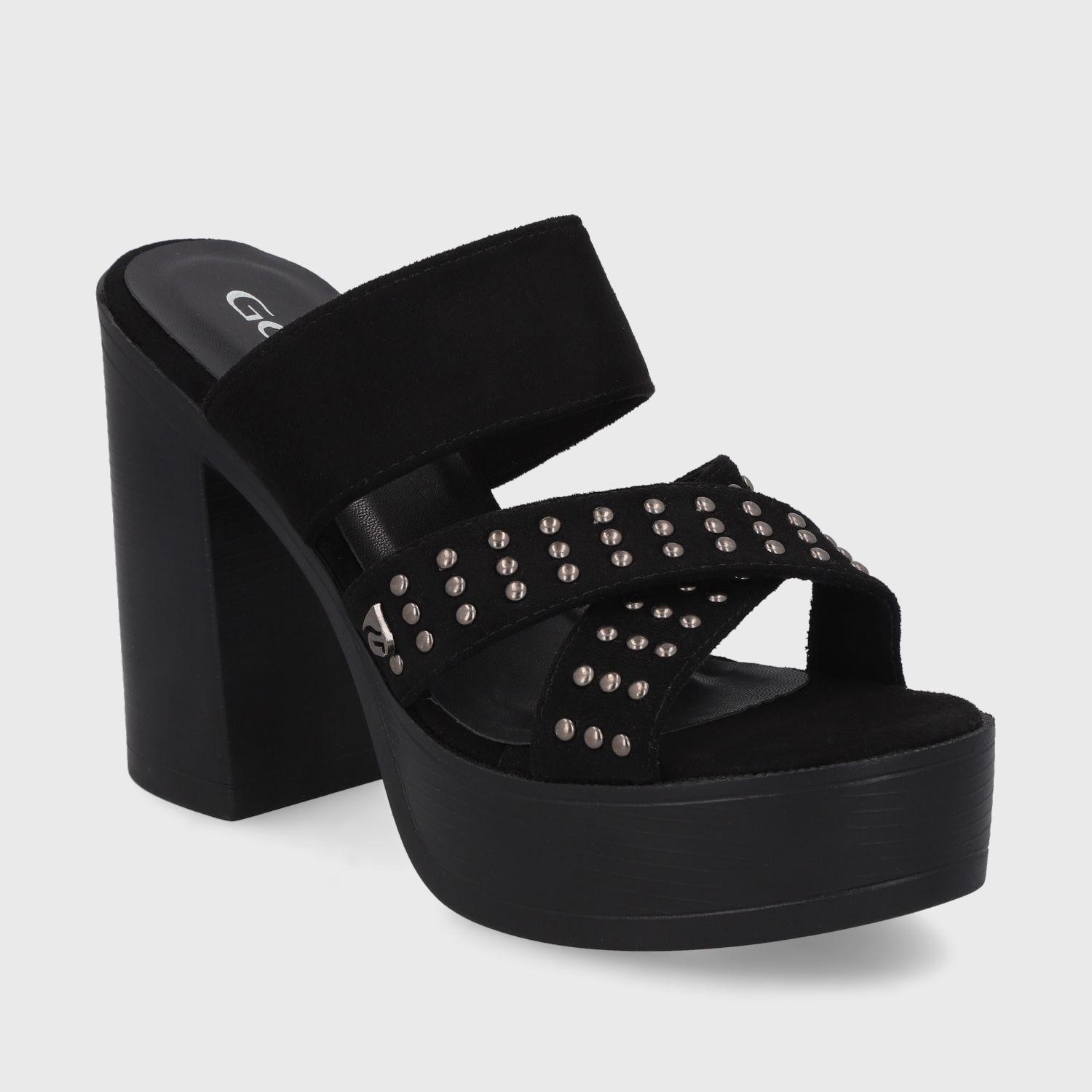 Sandalia Negra  Mujer 45964 Gotta-1