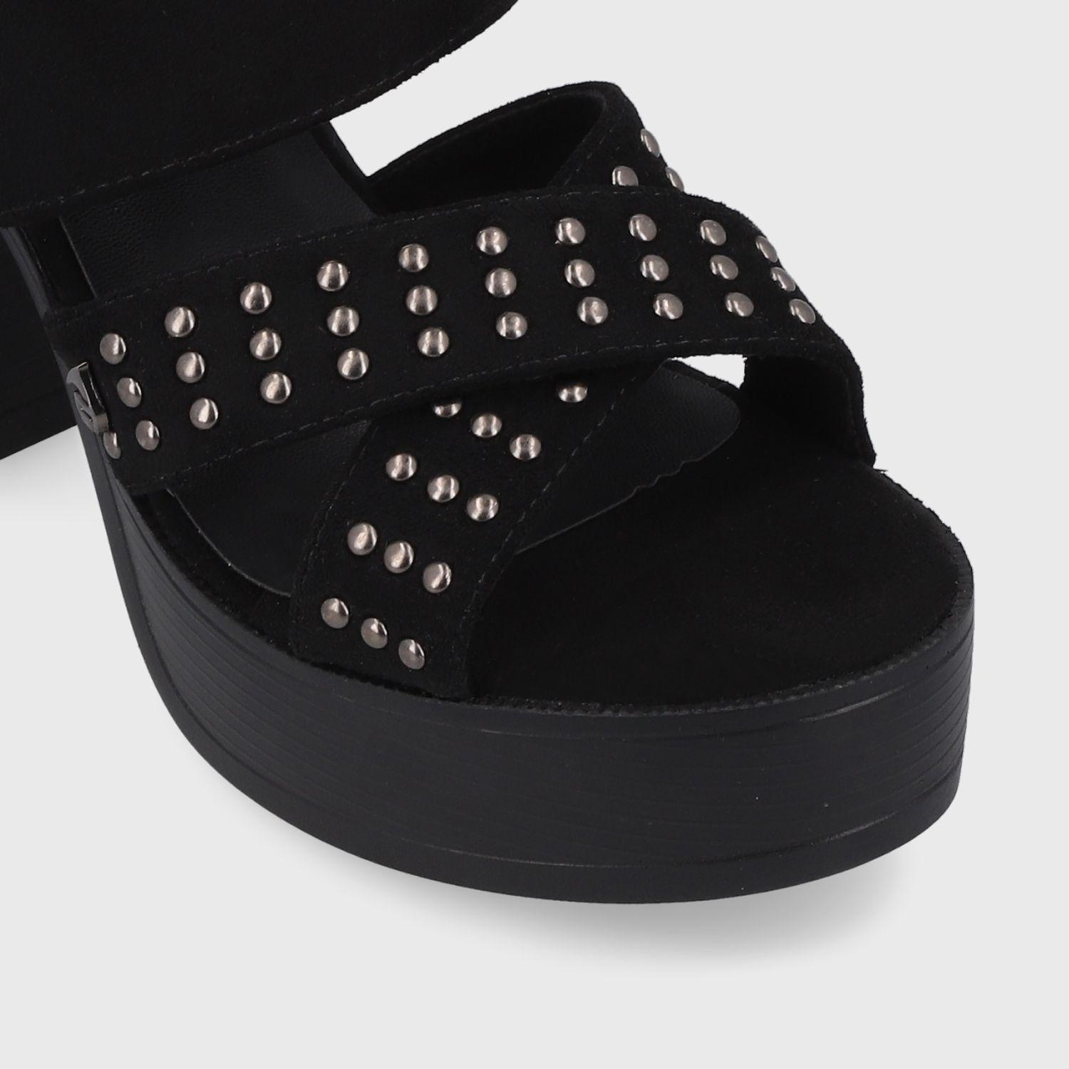 Sandalia Negra  Mujer 45964 Gotta-5