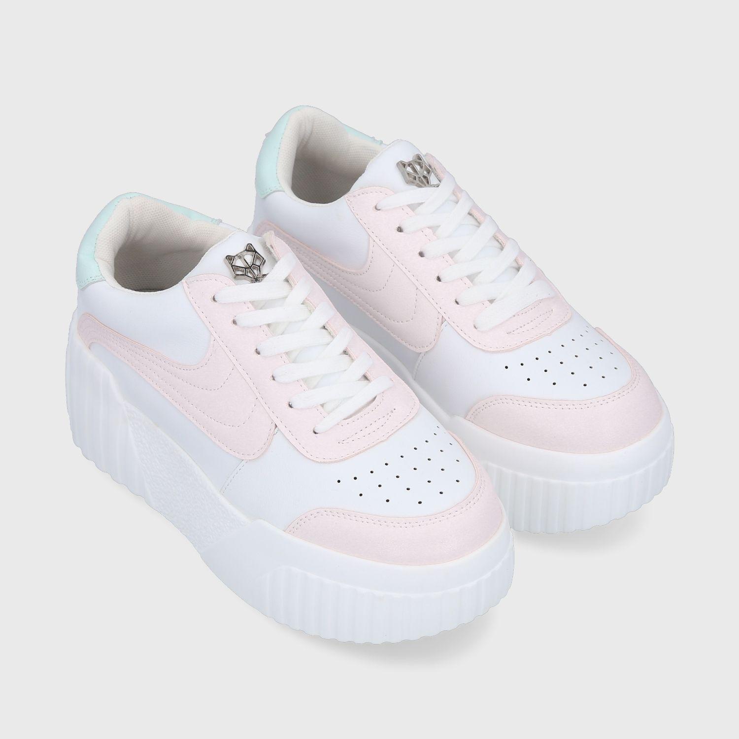 Zapatilla Cuero Rosa Mujer 13142 Gotta-2