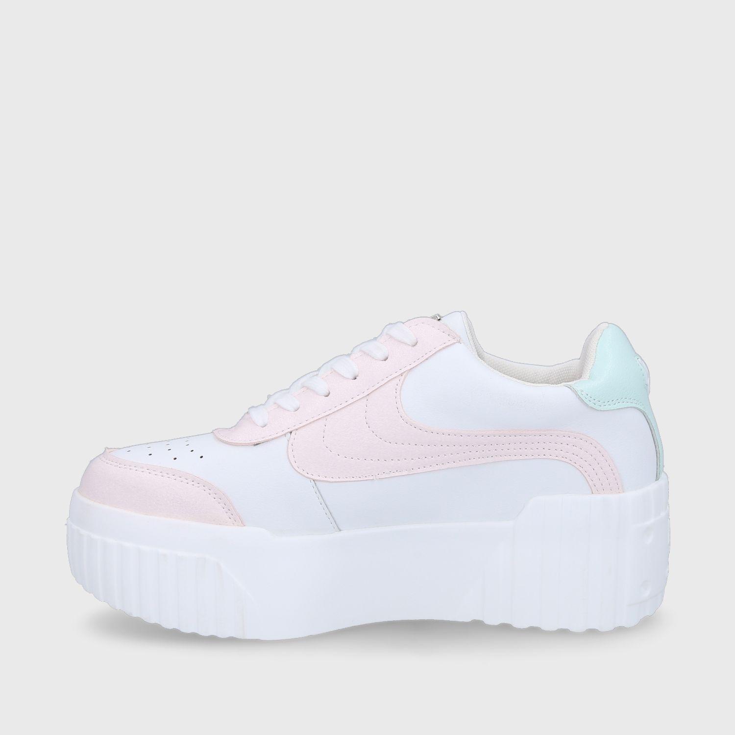 Zapatilla Cuero Rosa Mujer 13142 Gotta-3