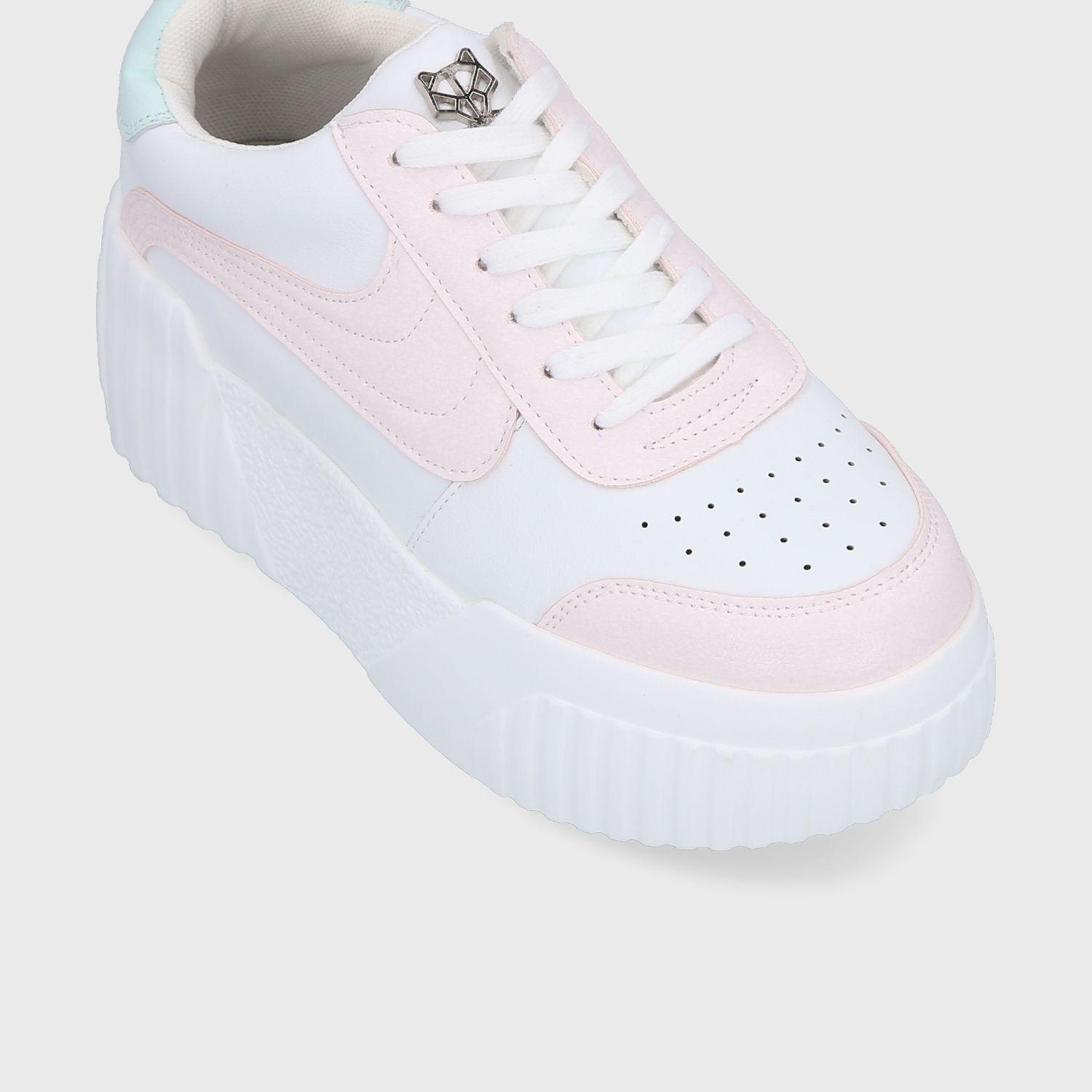 Zapatilla Cuero Rosa Mujer 13142 Gotta-5