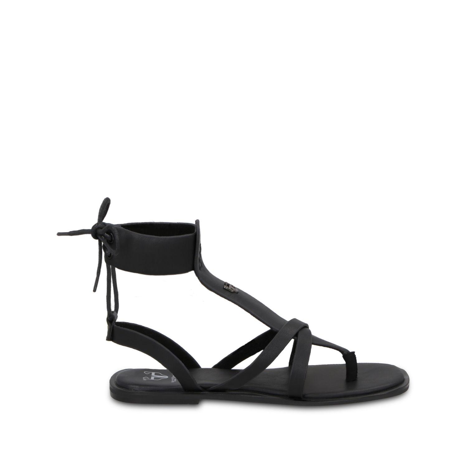 Sandalia Negra Mujer 65680 Gotta-0