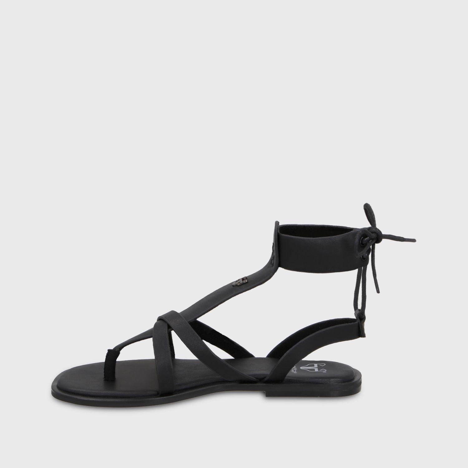 Sandalia Negra Mujer 65680 Gotta-3
