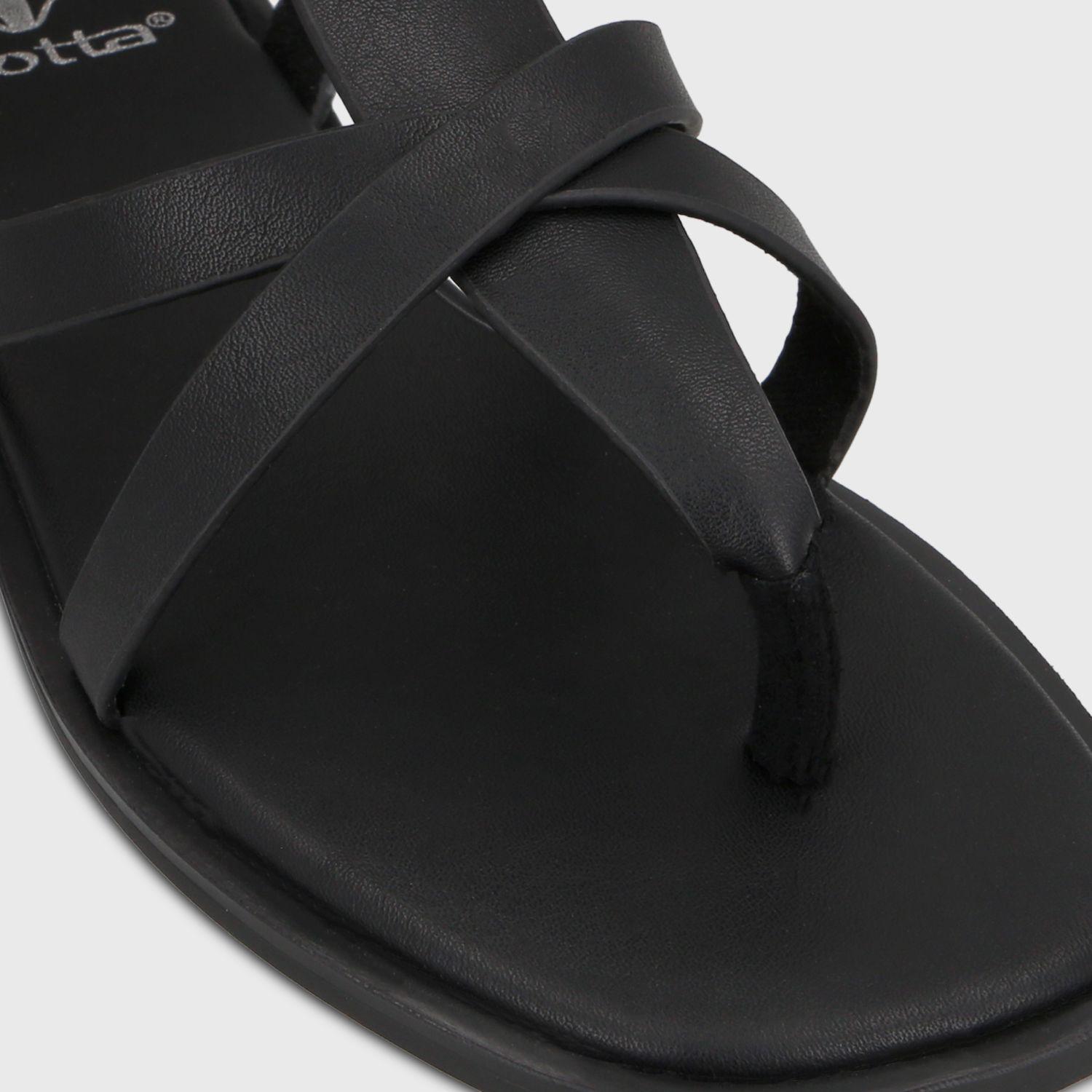 Sandalia Negra Mujer 65680 Gotta-5