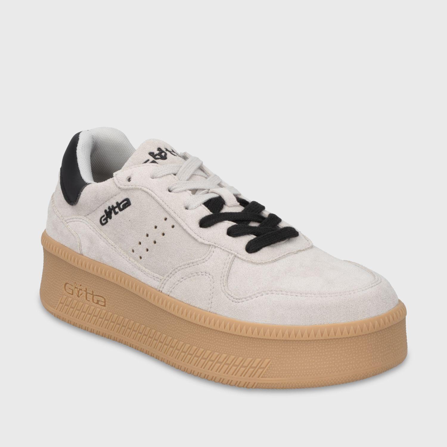 Zapatilla Plataforma Gris Mujer 67313 Gotta-1