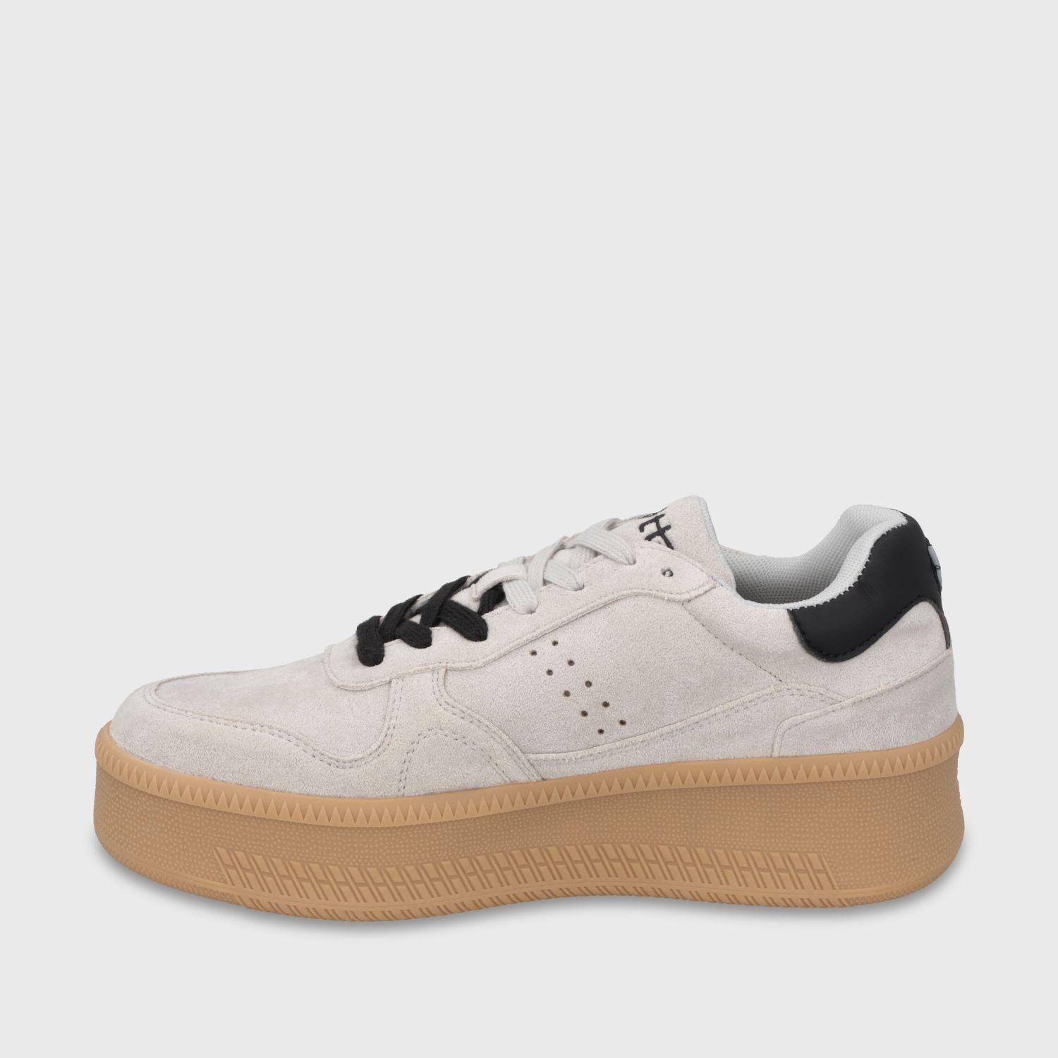 Zapatilla Plataforma Gris Mujer 67313 Gotta-3