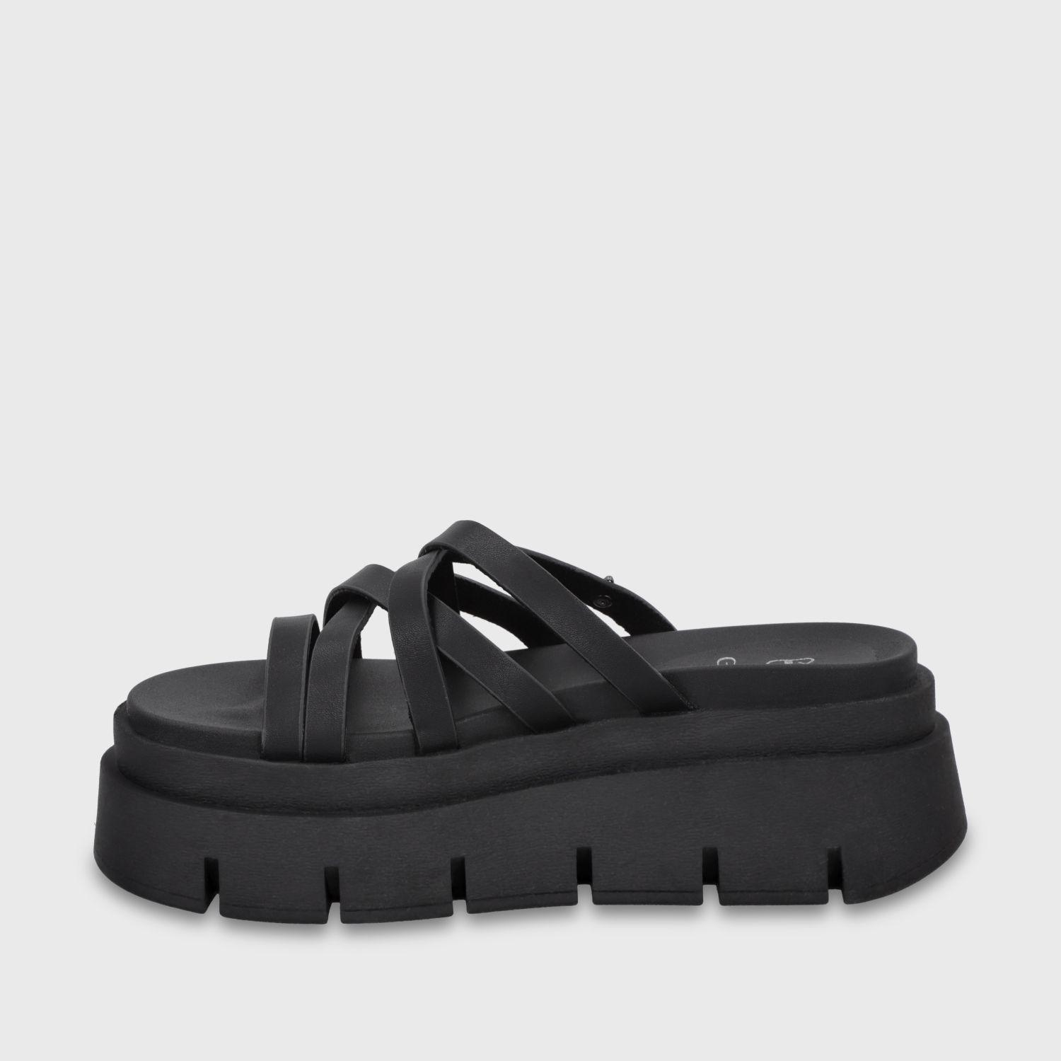 Sandalia Plataforma Negra Mujer 65810 Gotta-3