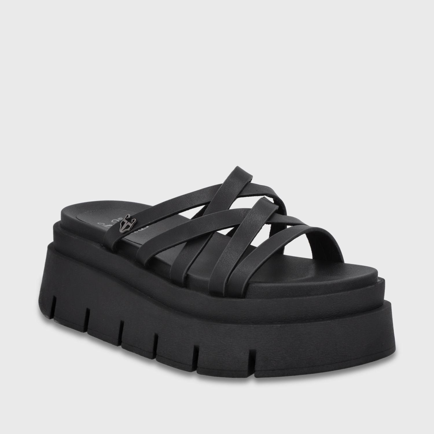 Sandalia Plataforma Negra Mujer 65810 Gotta-1