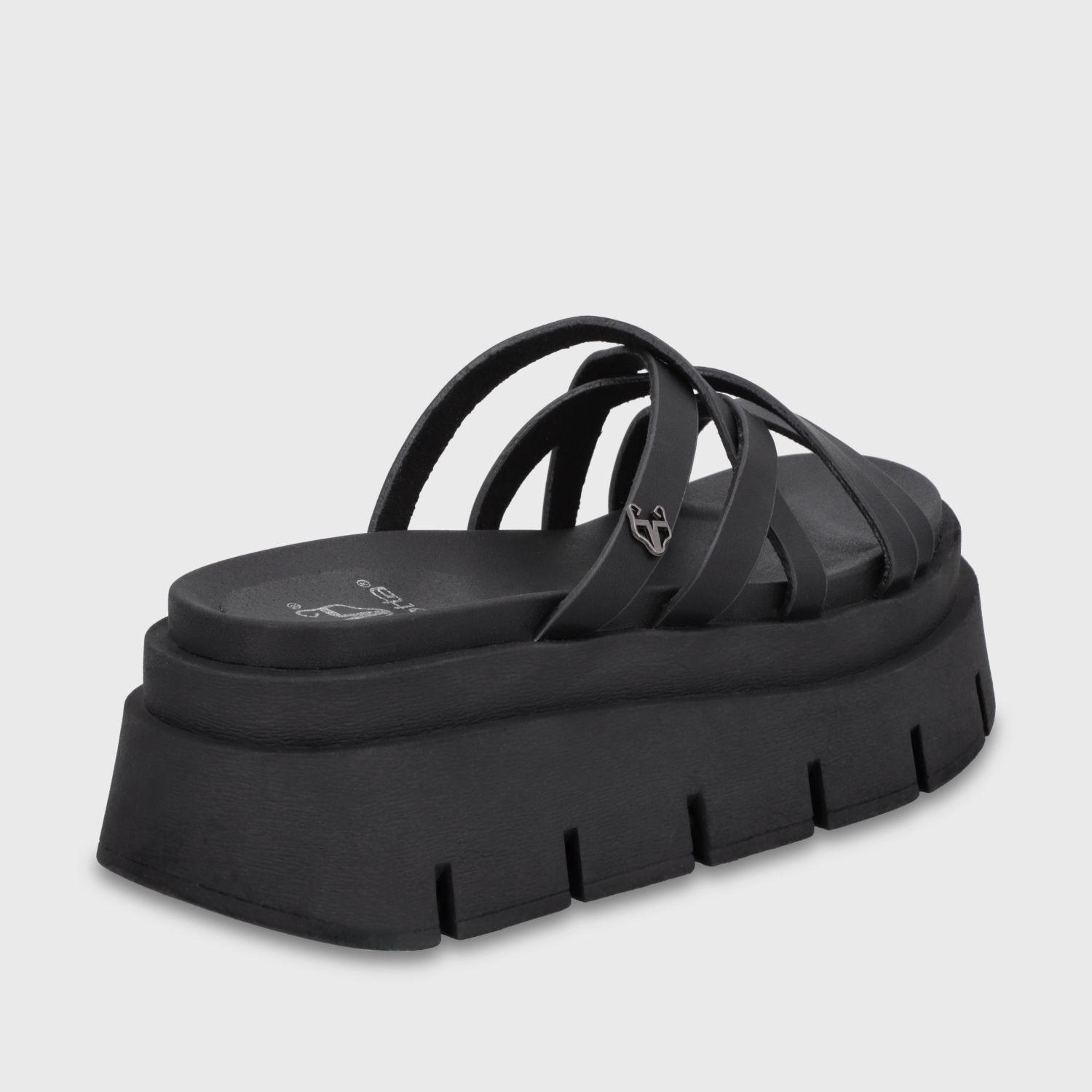 Sandalia Plataforma Negra Mujer 65810 Gotta-4