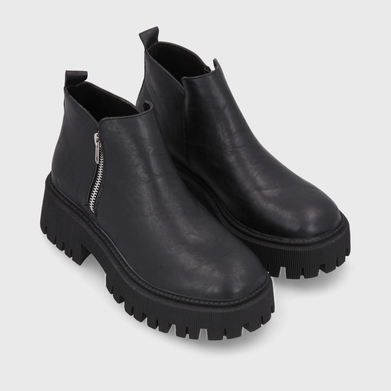 Botín Negro Mujer 23505 Gotta-2