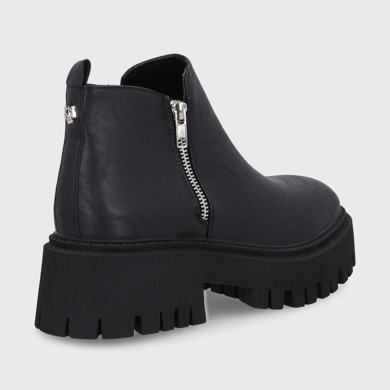 Botín Negro Mujer 23505 Gotta-4