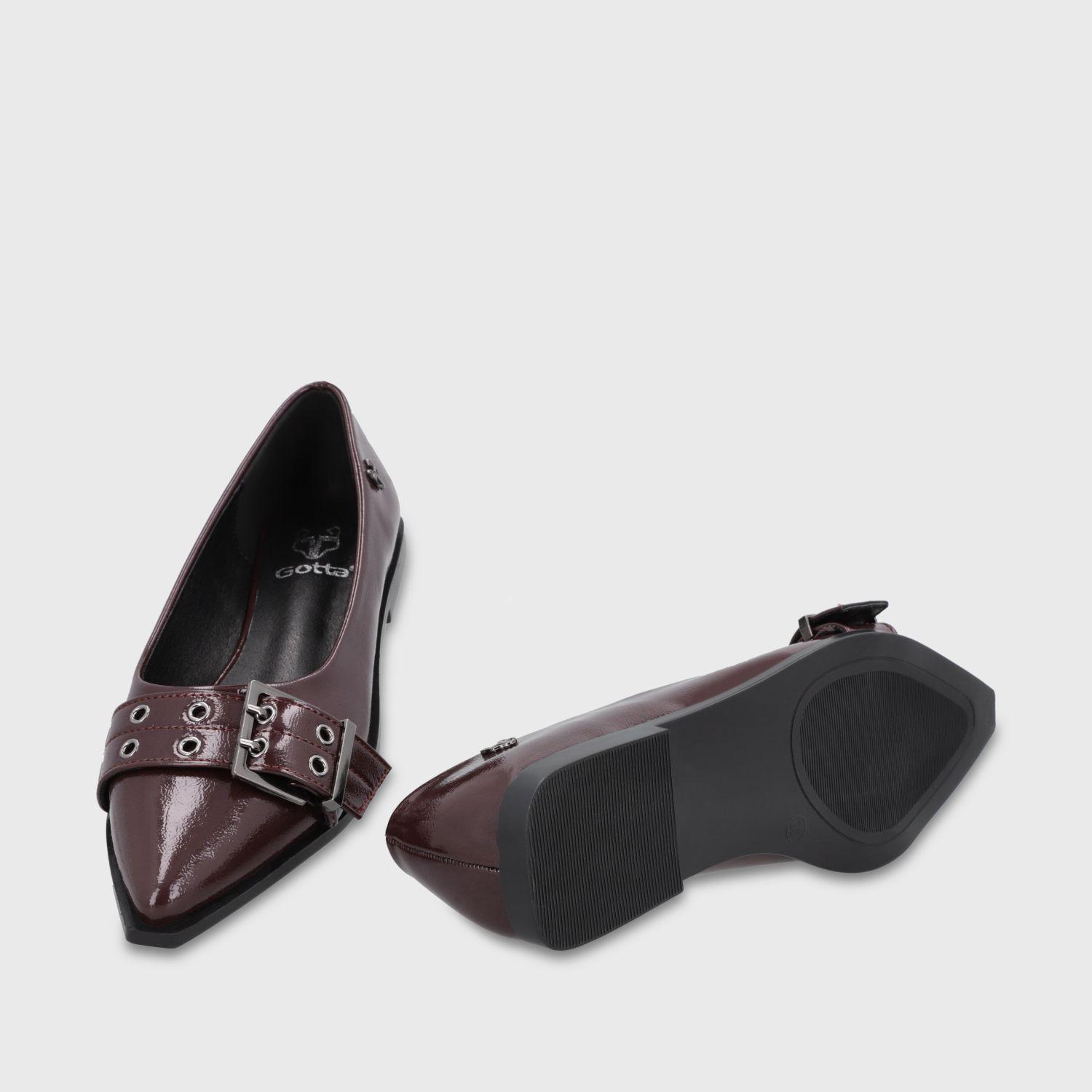 Ballerina Burdeo Mujer 65710 Gotta-6
