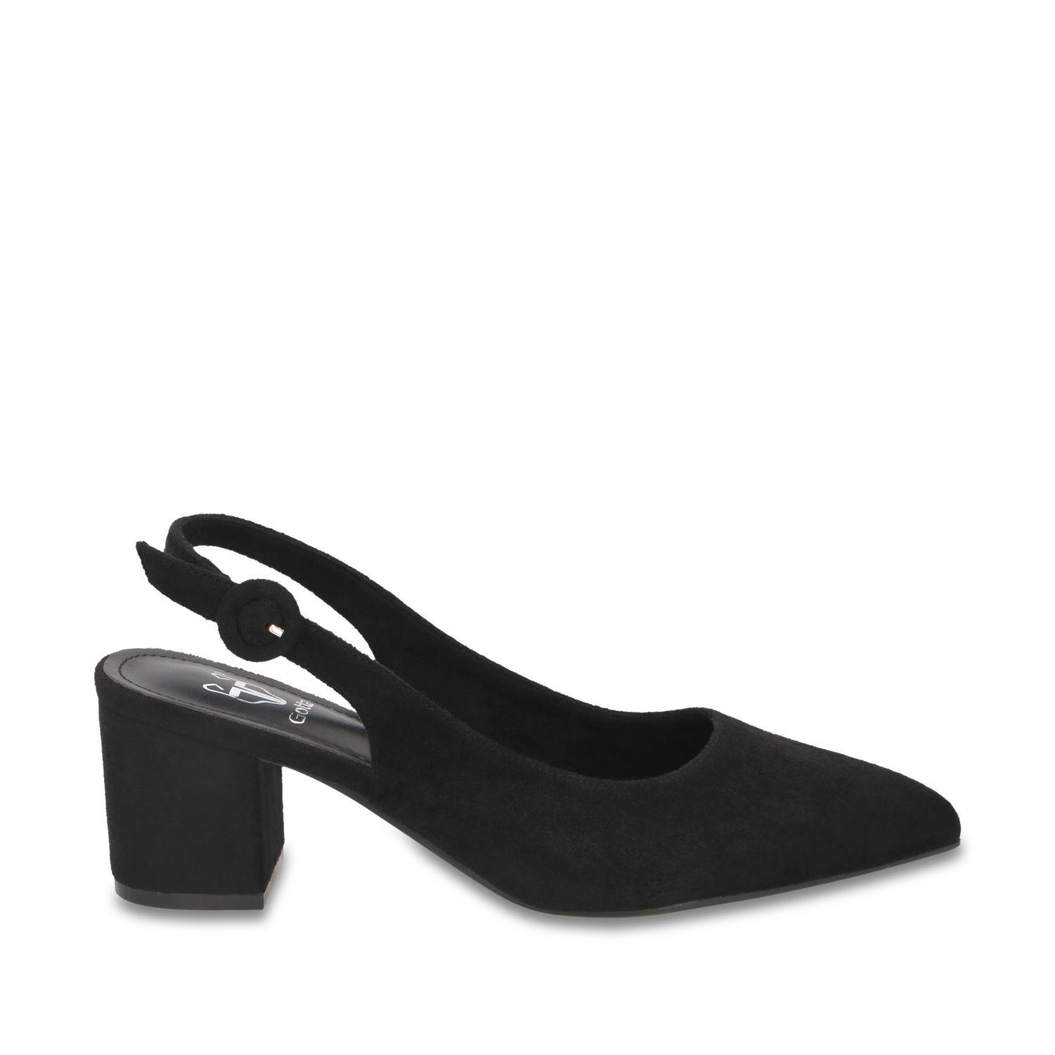 Zapato Taco Negro Mujer 64040 Gotta-0