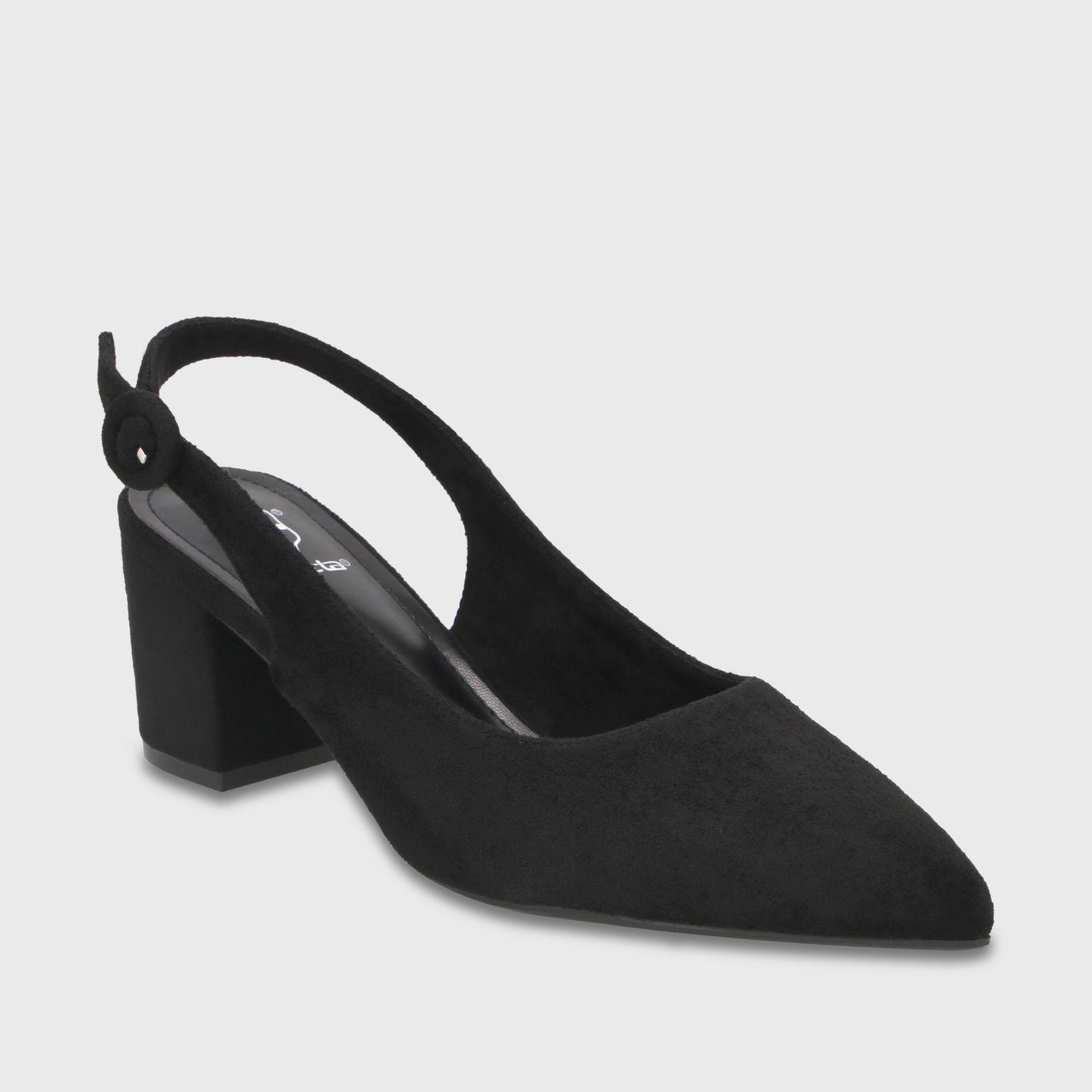Zapato Taco Negro Mujer 64040 Gotta-1