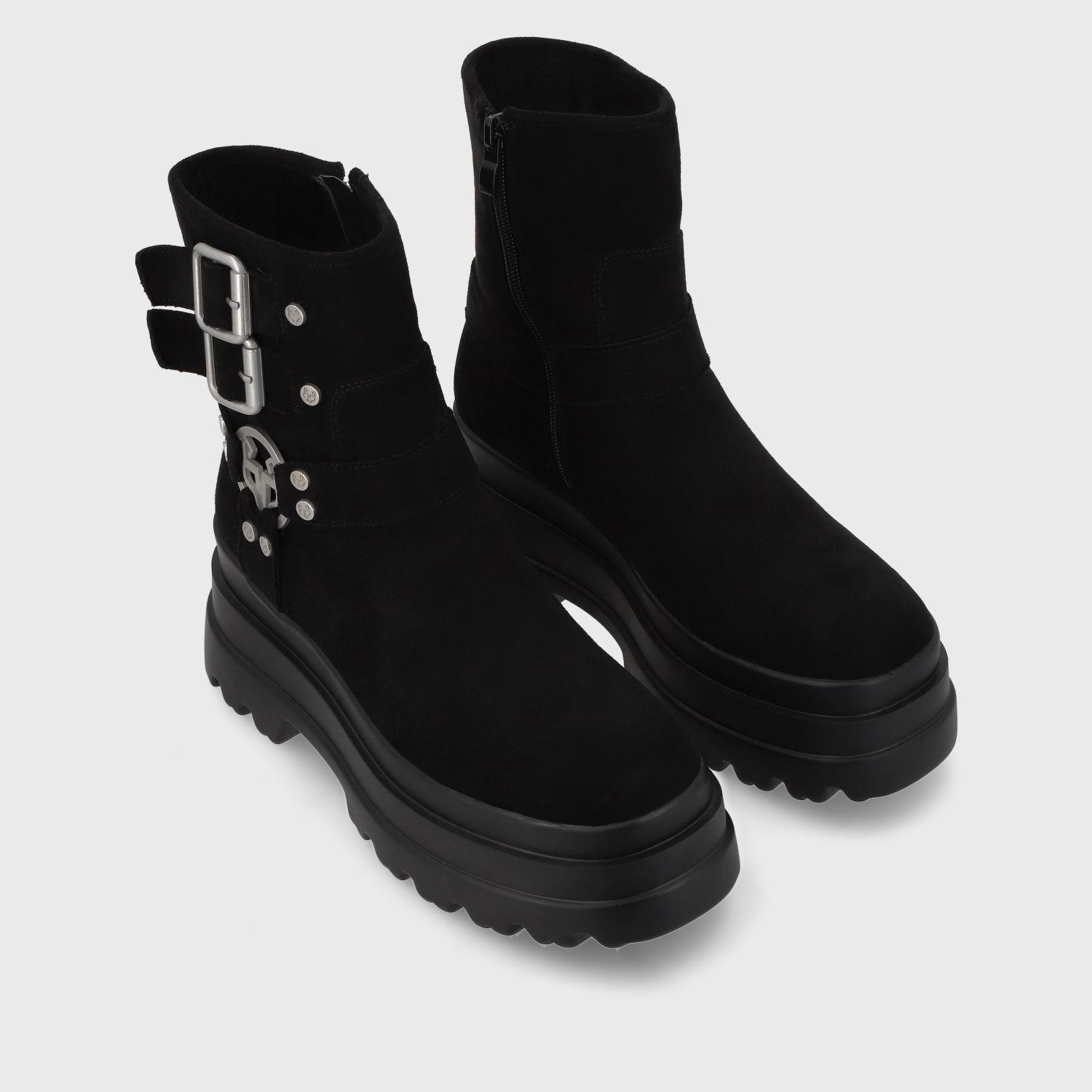 Botín Plataforma Negro Mujer 36036 Gotta-2
