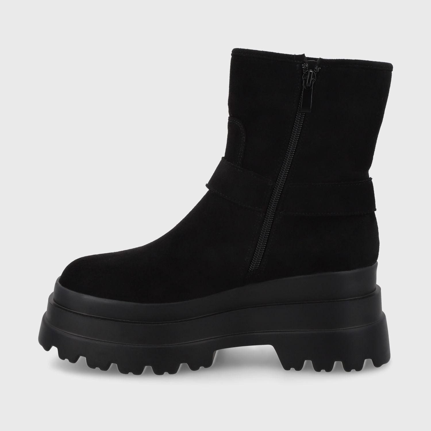 Botín Plataforma Negro Mujer 36036 Gotta-3