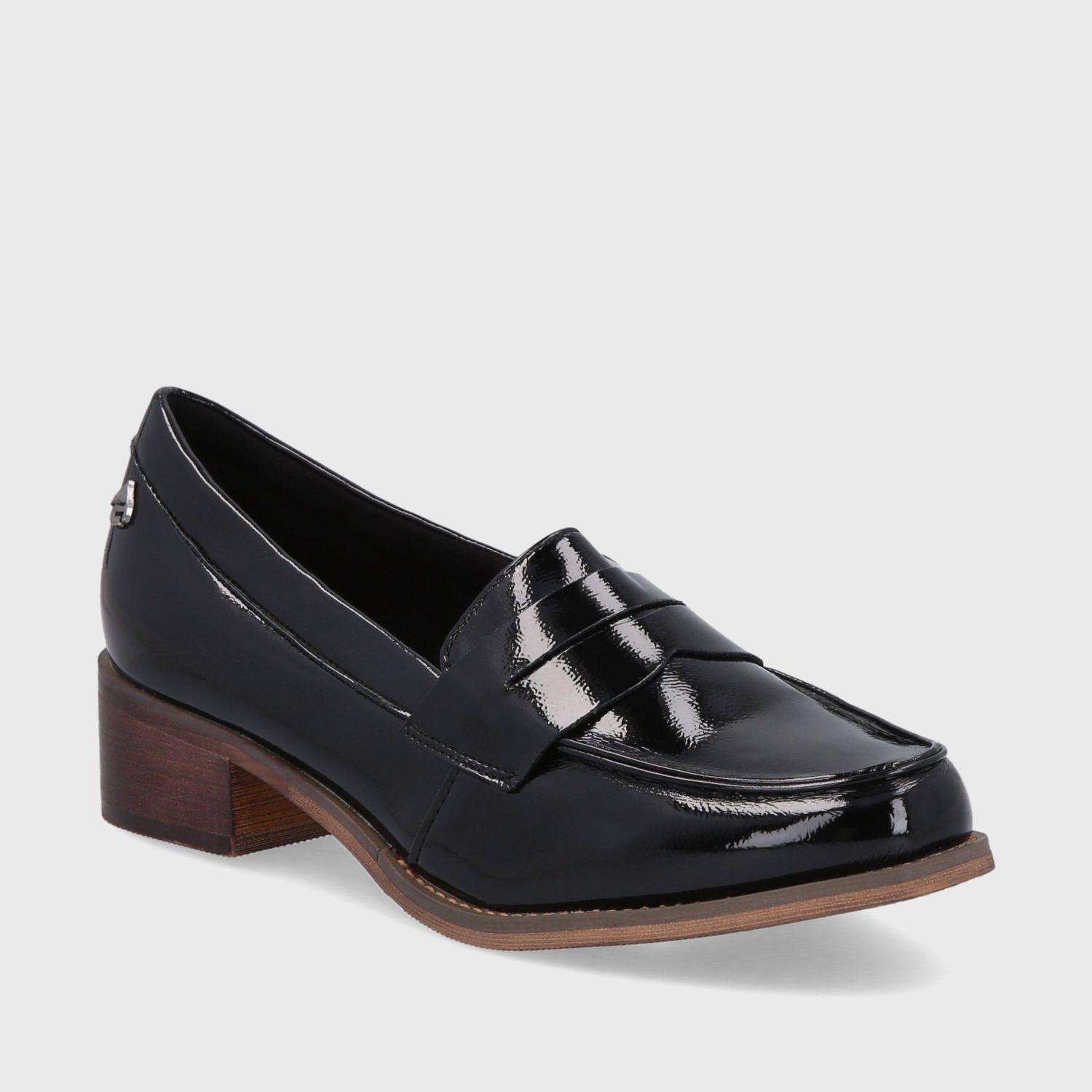 Zapato Negro Charol Mujer 23552 Gotta-1