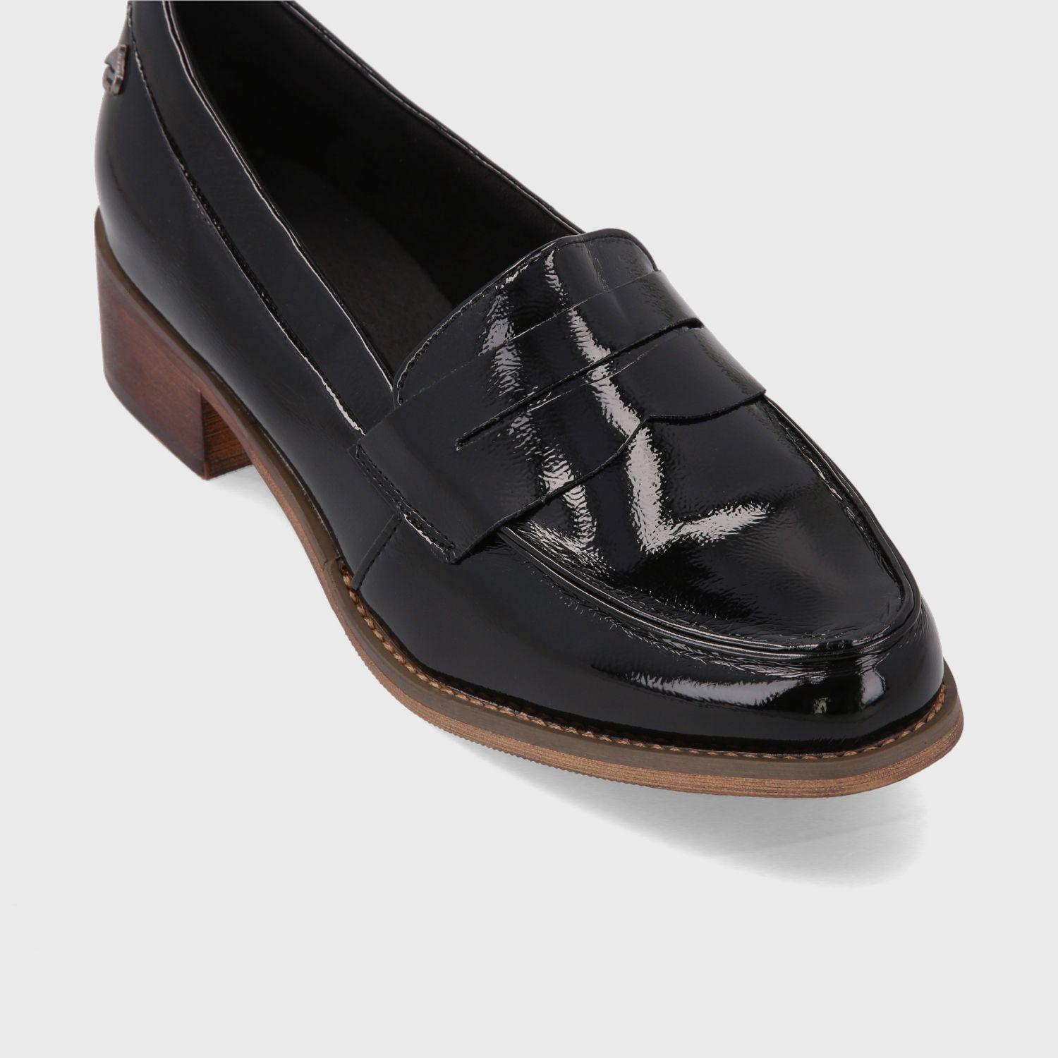 Zapato Negro Charol Mujer 23552 Gotta-5
