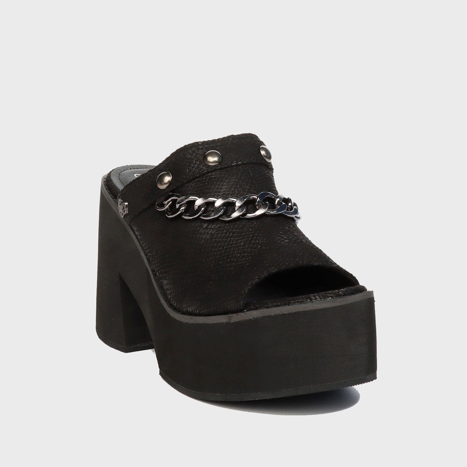 Zueco Negro Mujer 25510 Gotta-1