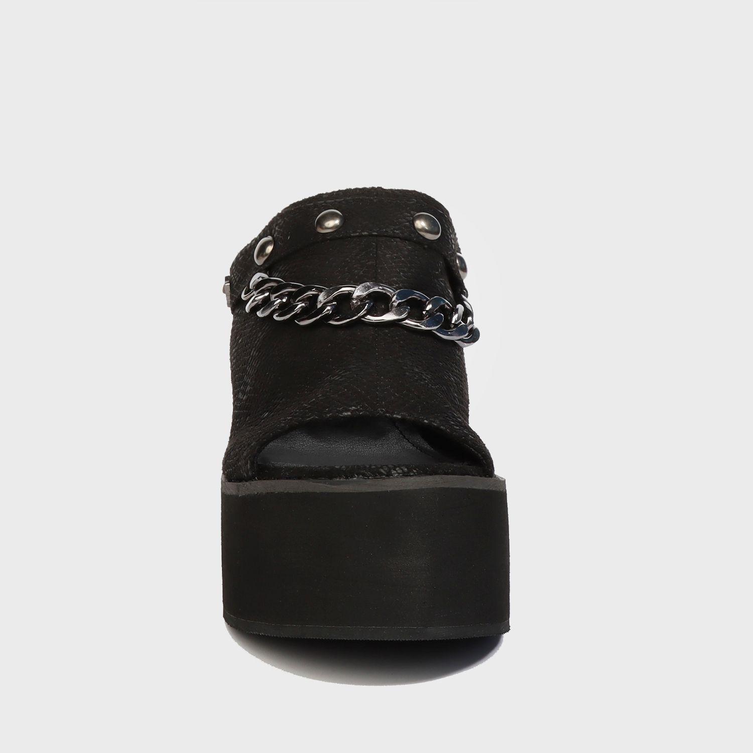 Zueco Negro Mujer 25510 Gotta-2