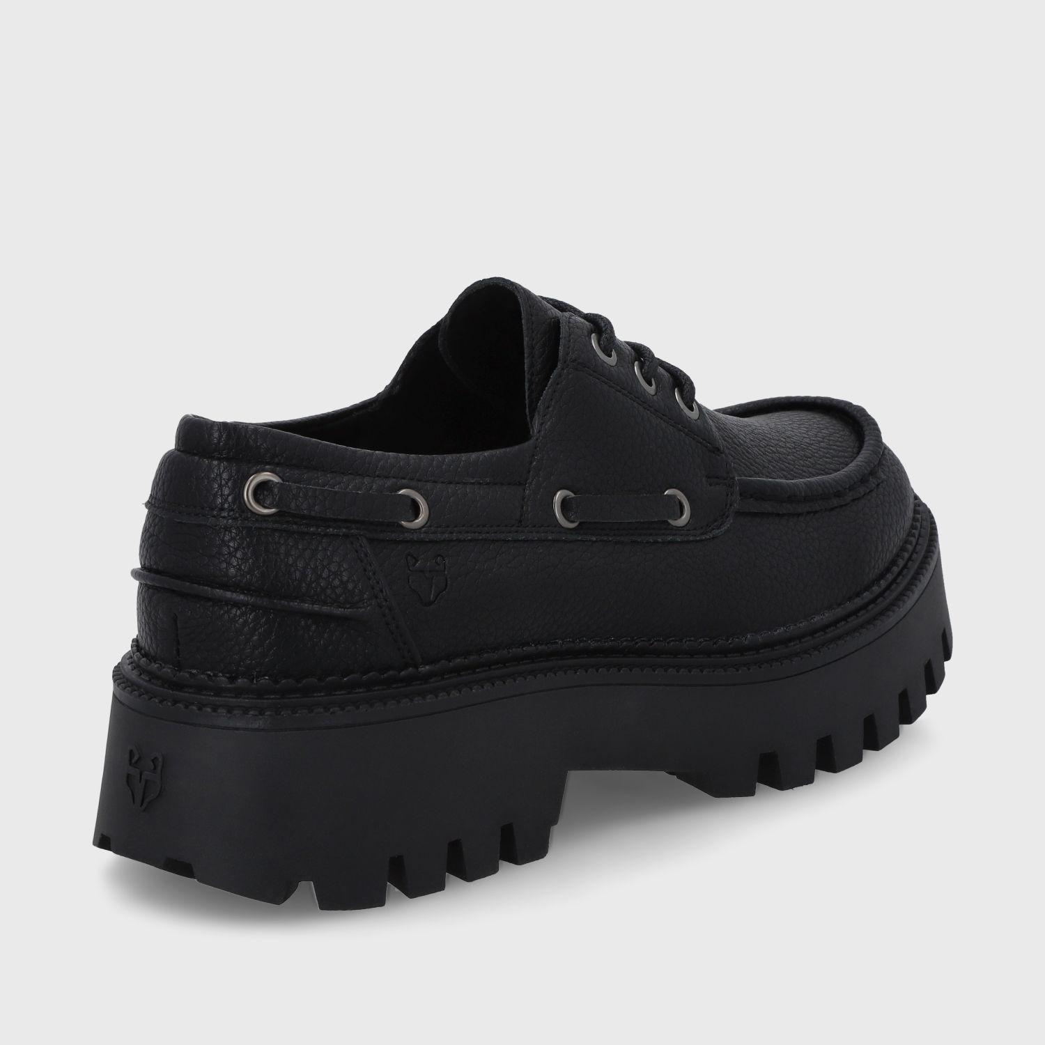Zapato Plataforma Negro Mujer 46302 Gotta-8