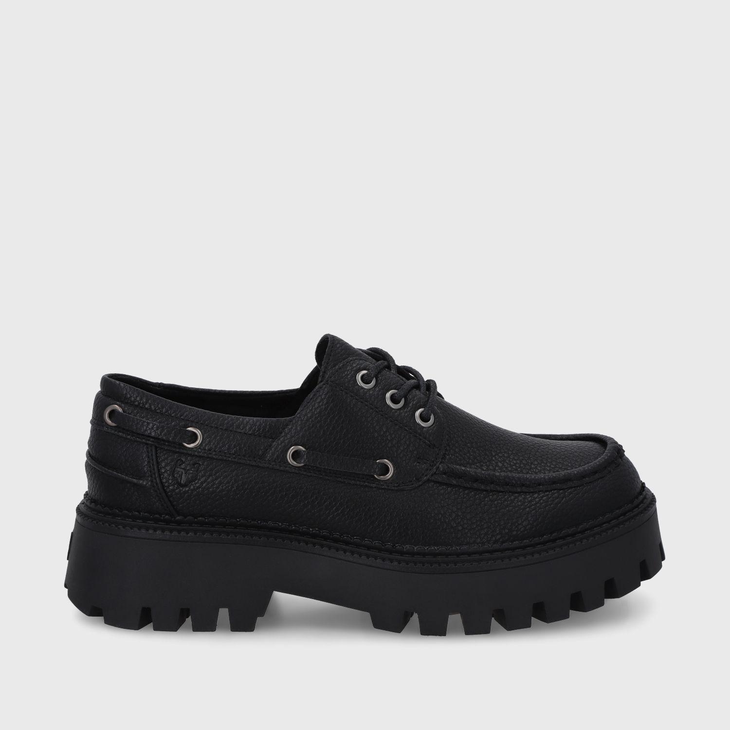 Zapato Plataforma Negro Mujer 46302 Gotta-0