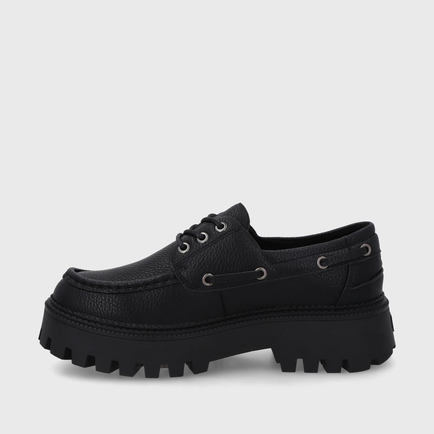 Zapato Plataforma Negro Mujer 46302 Gotta-6