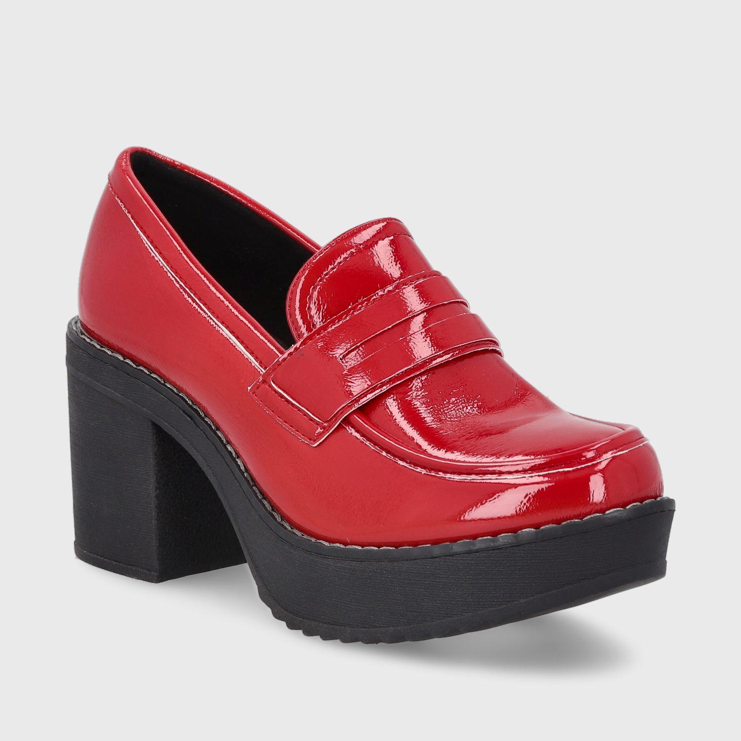 Zapato Rojo Charol Mujer 13503 Gotta-1