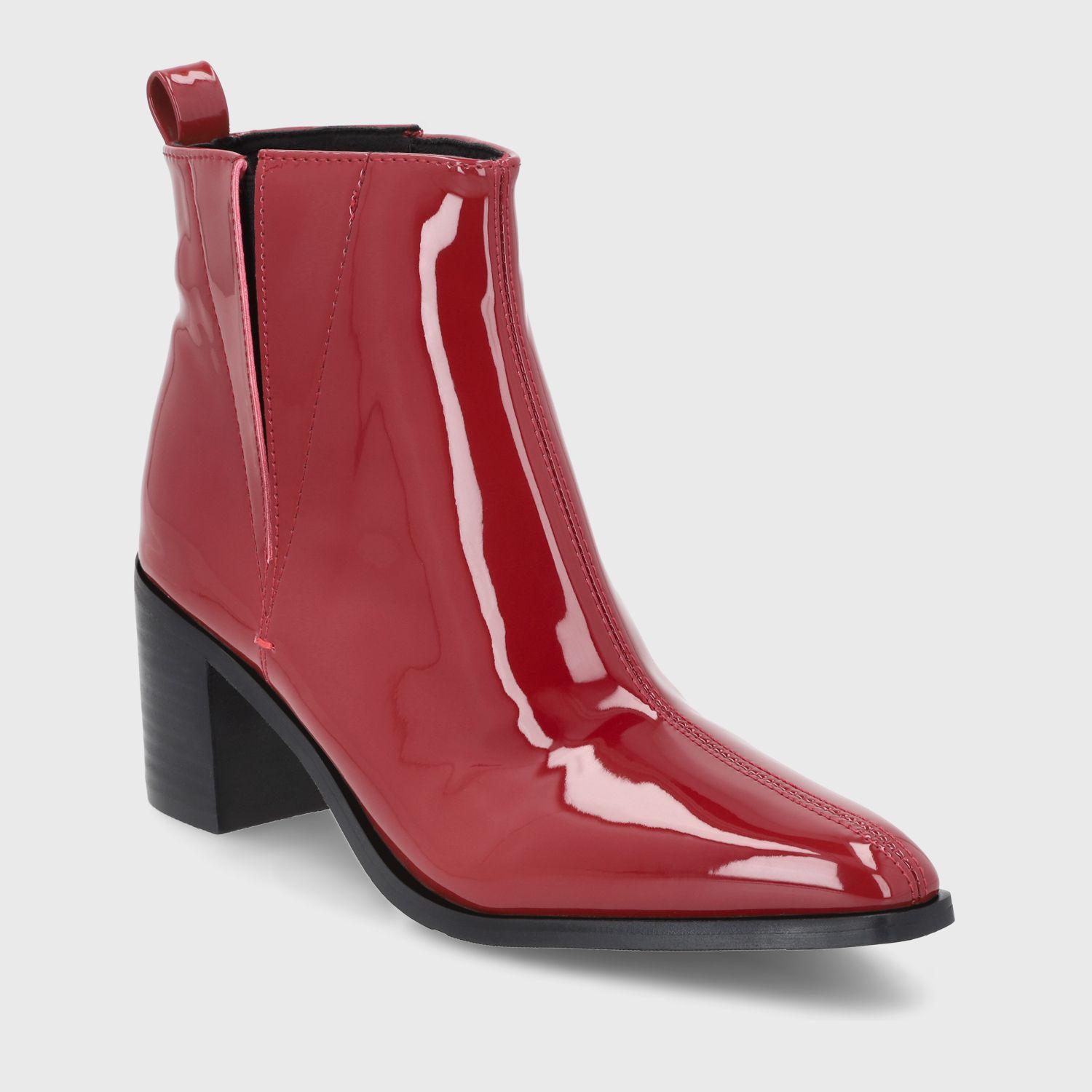 Botin Taco Rojo Mujer 55300 Gotta-1