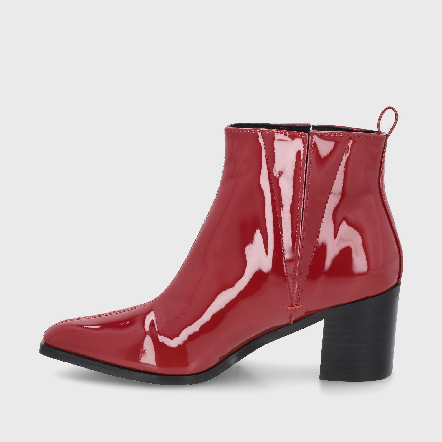 Botin Taco Rojo Mujer 55300 Gotta-3