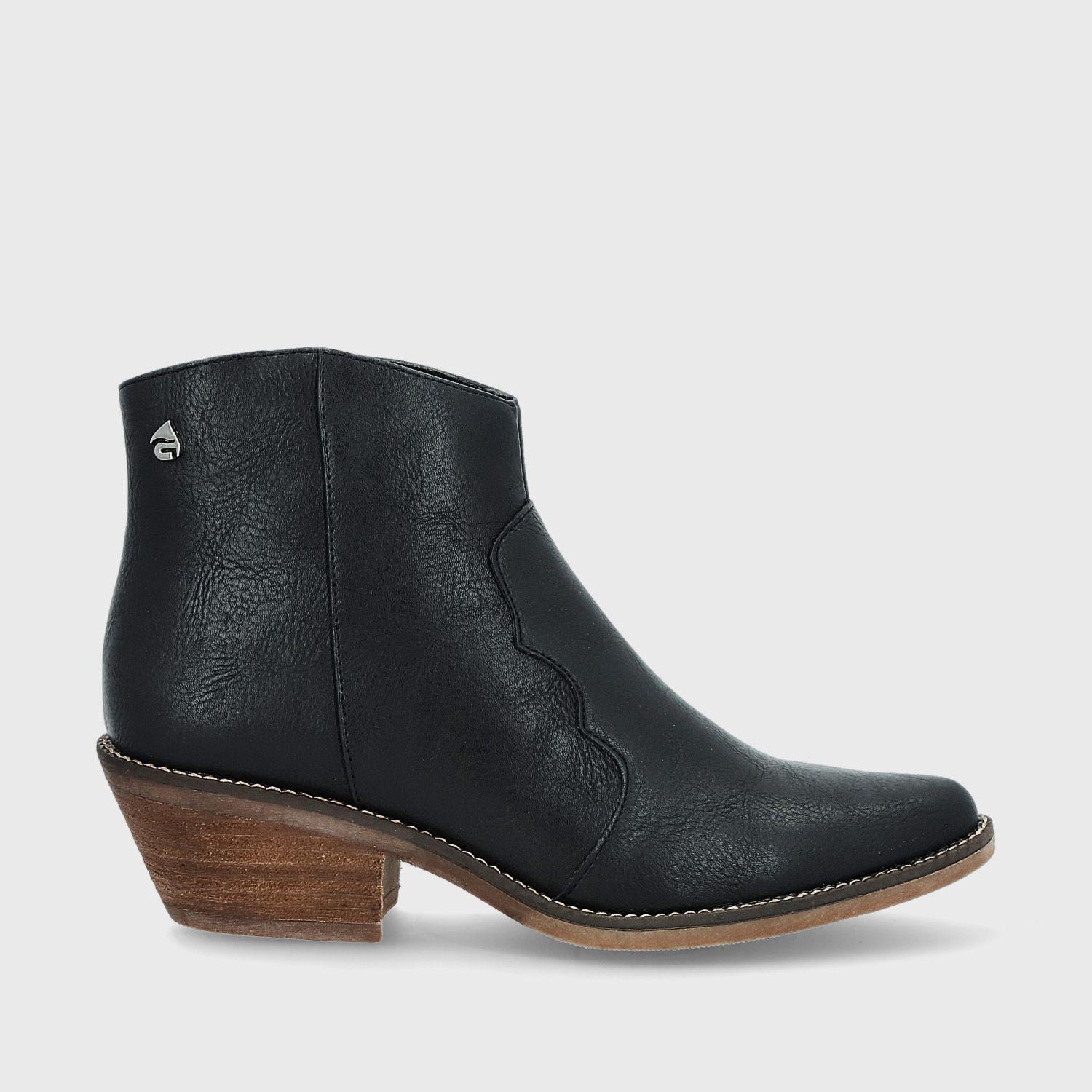 Botín Negro Mujer 23710 Gotta-0