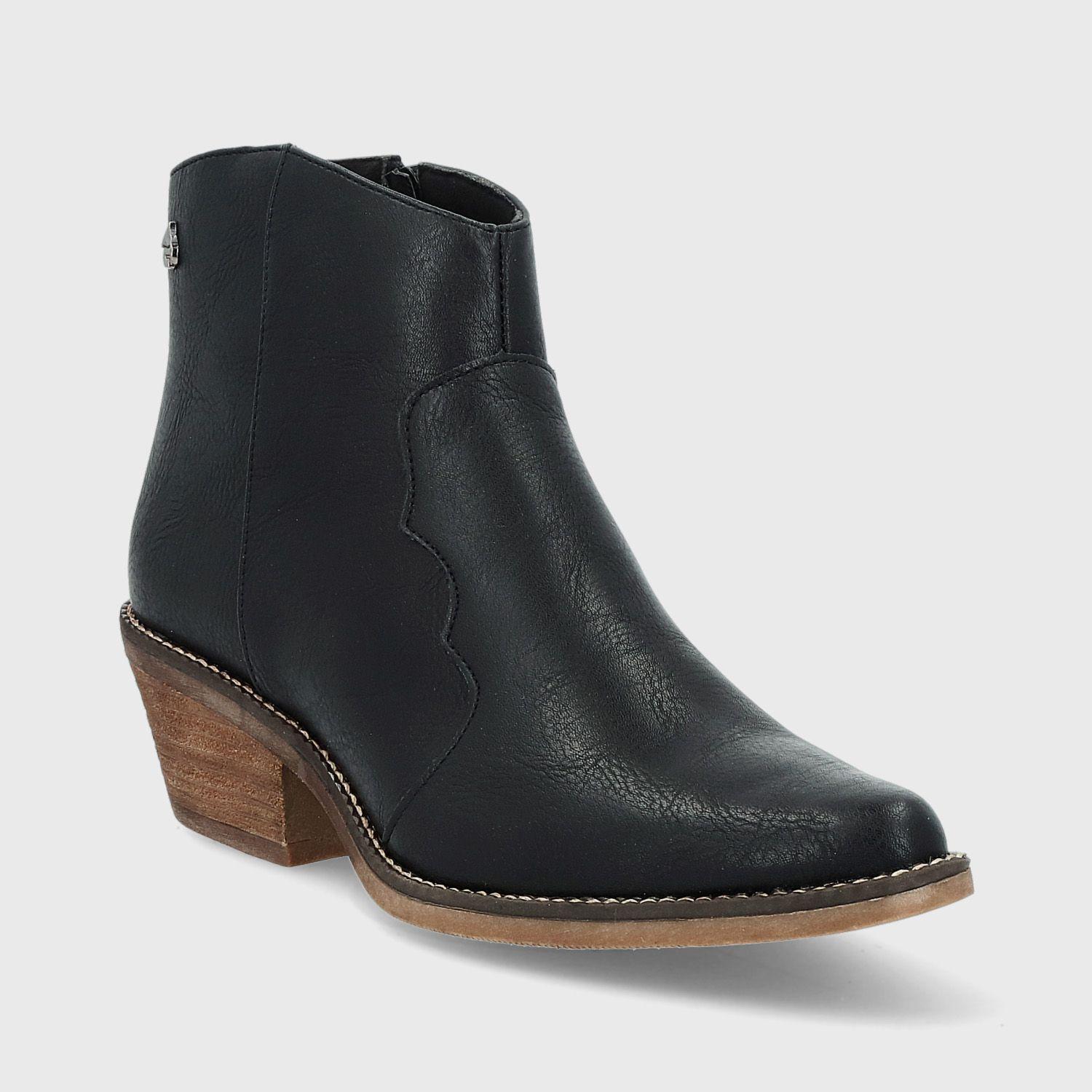 Botín Negro Mujer 23710 Gotta-1