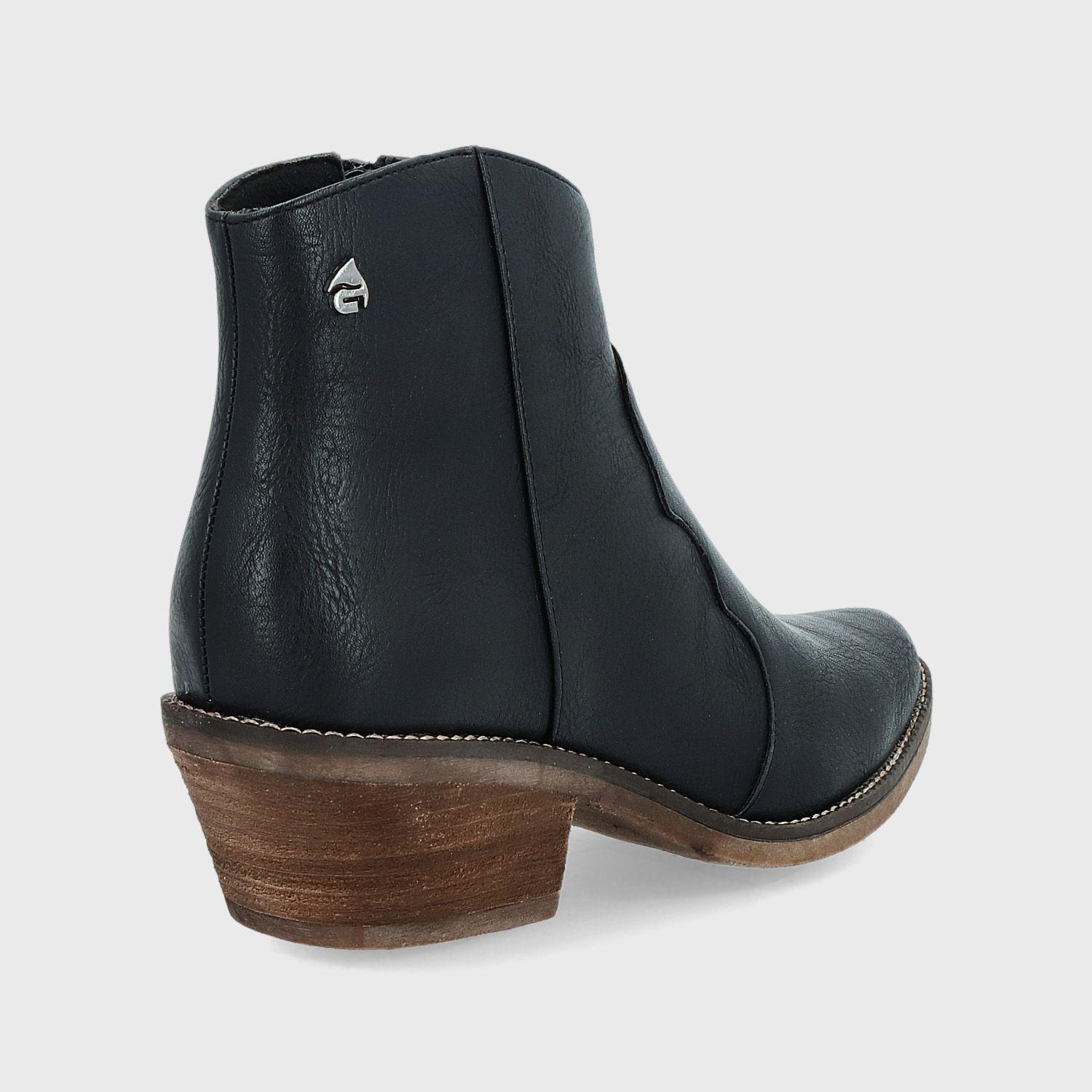 Botín Negro Mujer 23710 Gotta-4