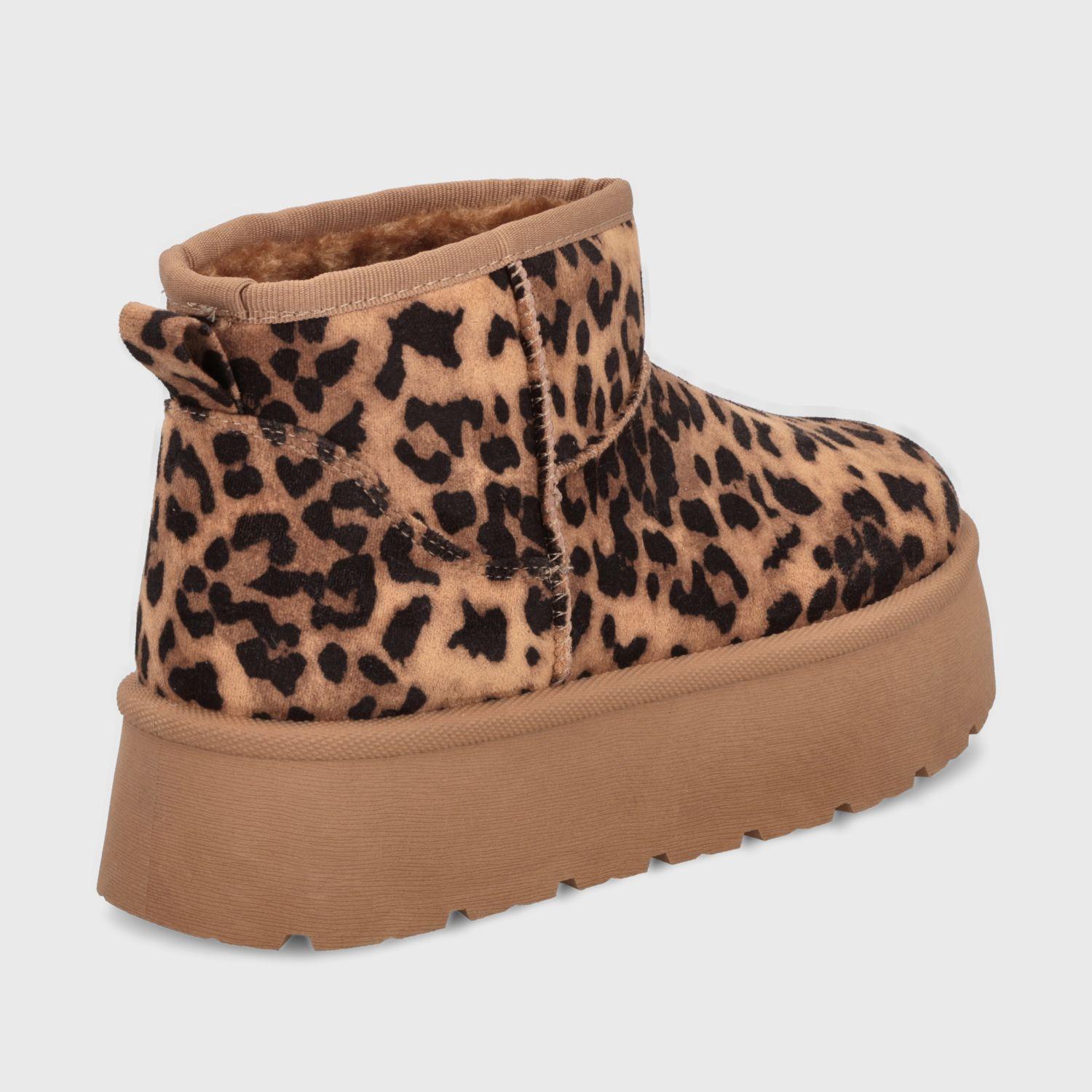Botin Plataforma Animal Print Mujer 48111 Gotta-4